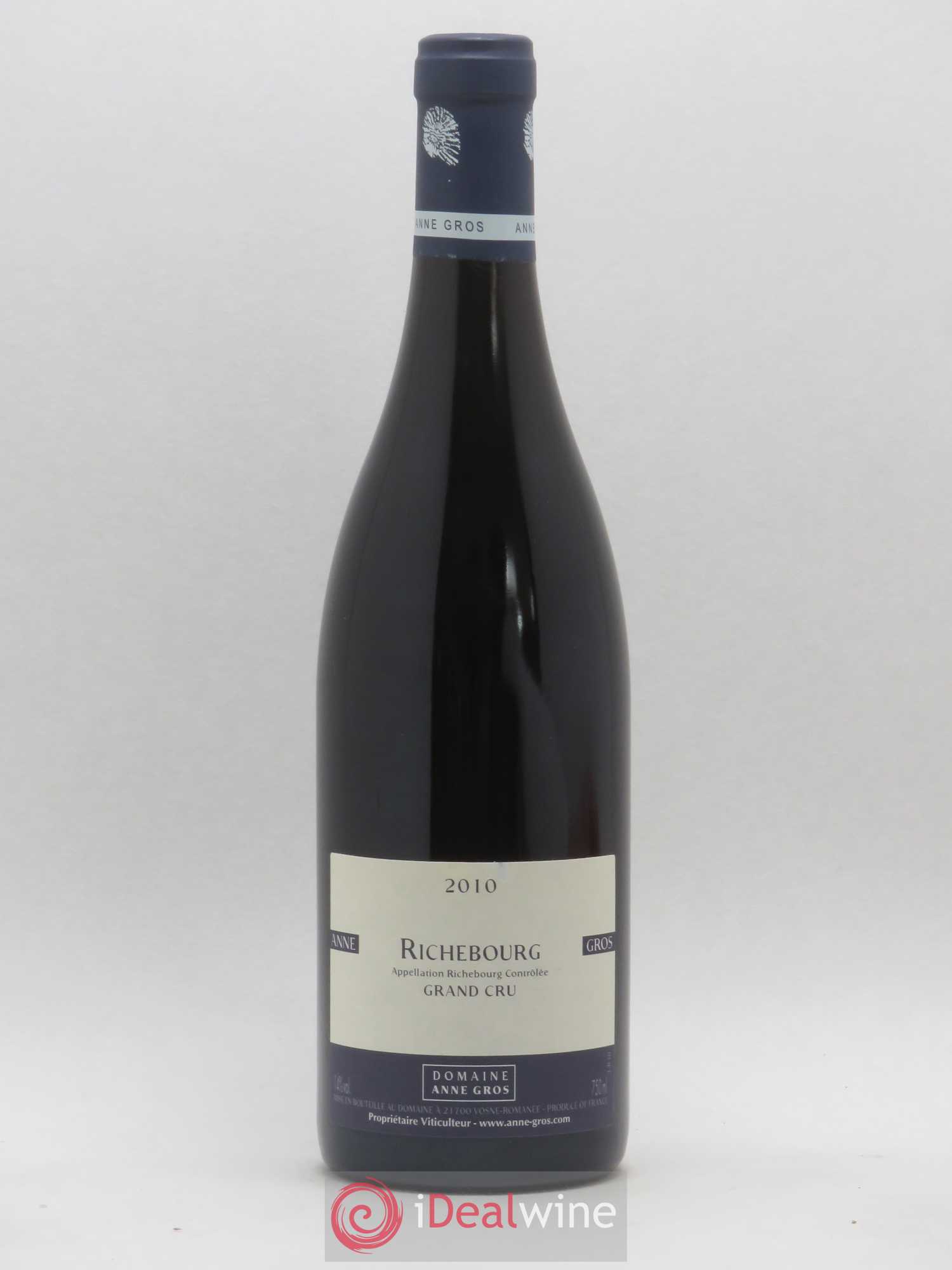 Richebourg Grand Cru Anne Gros 2010 - Lot de 1 bouteille - 0