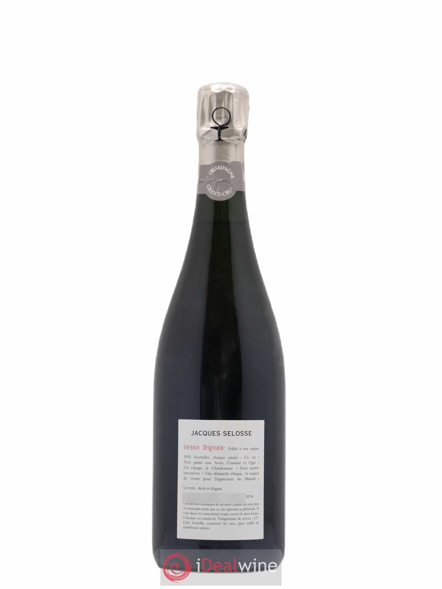Version Originale Jacques Selosse - Lot de 1 bouteille - 1