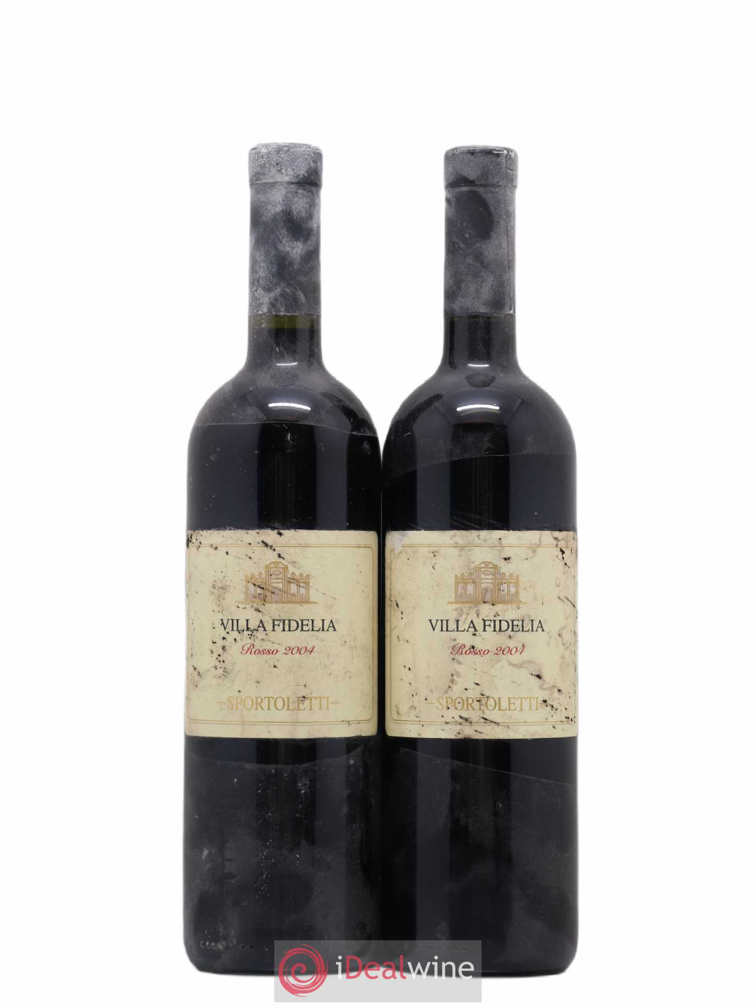 Ombrie Sportoletti IGT Villa Fidelia 2004 - Lot de 2 bouteilles - 0