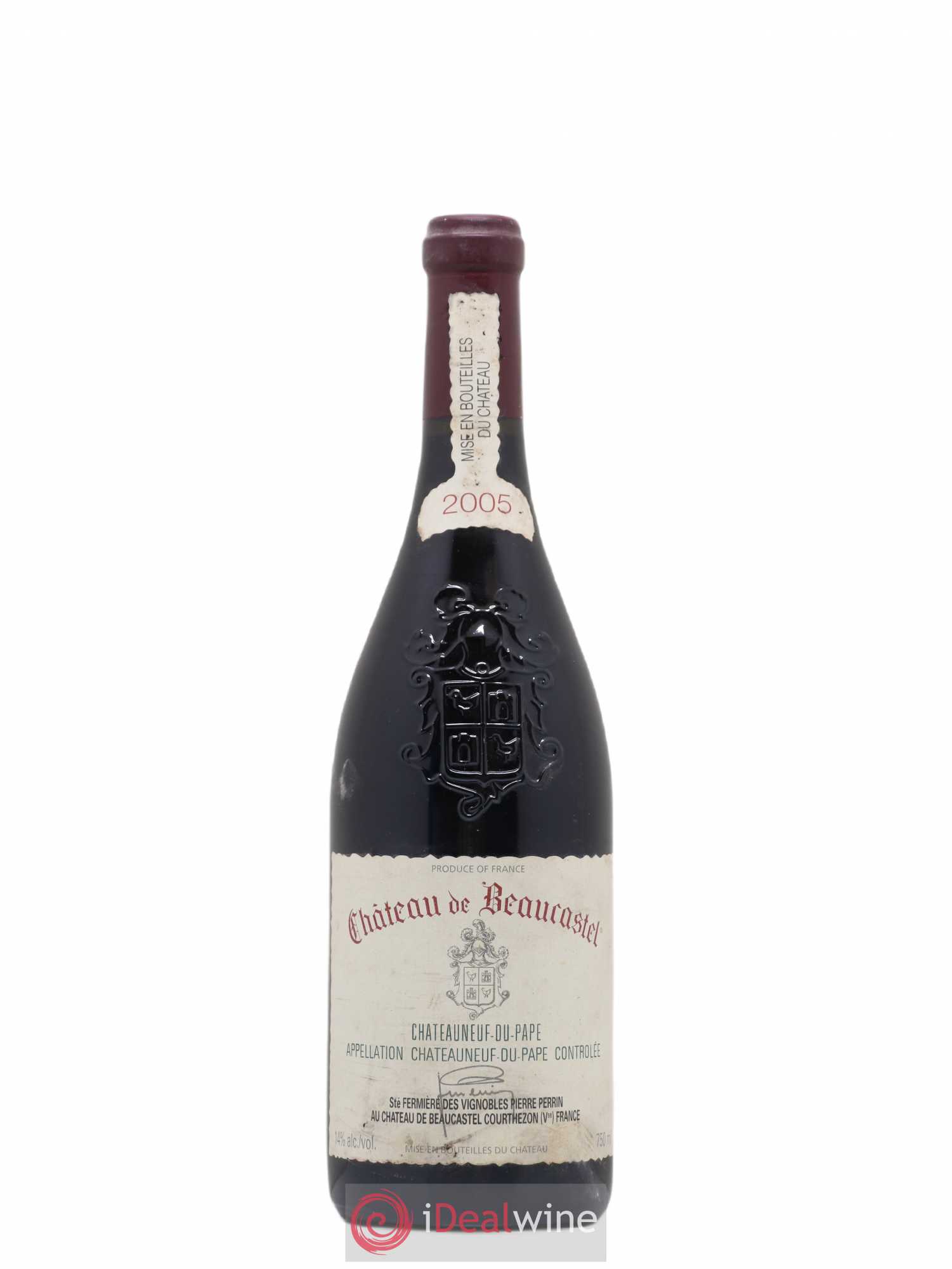 Châteauneuf-du-Pape Château de Beaucastel Famille Perrin 2005 - Lot de 1 bouteille - 0
