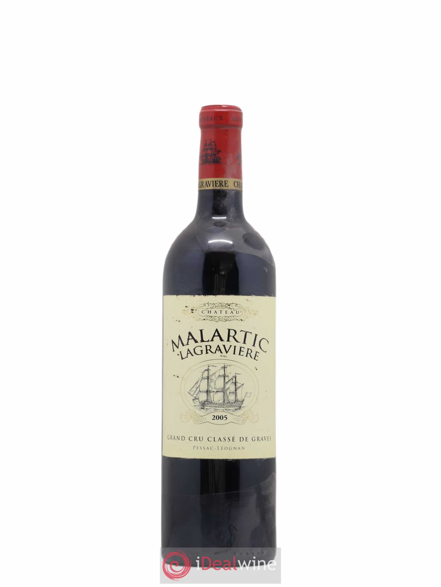 Château Malartic-Lagravière Cru Classé de Graves 2005 - Lot de 1 bouteille - 0