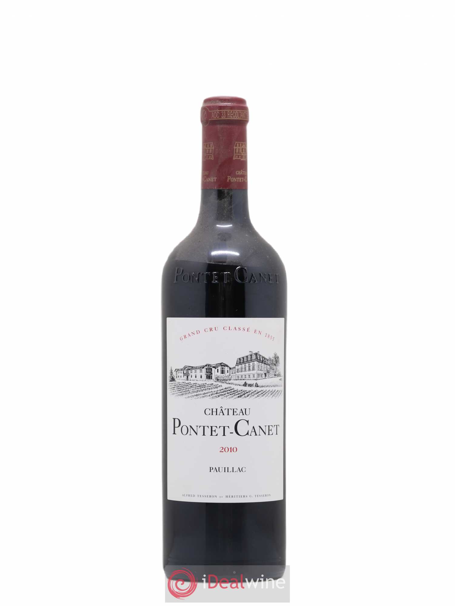 Château Pontet Canet 5ème Grand Cru Classé 2010 - Lot de 1 bouteille - 0