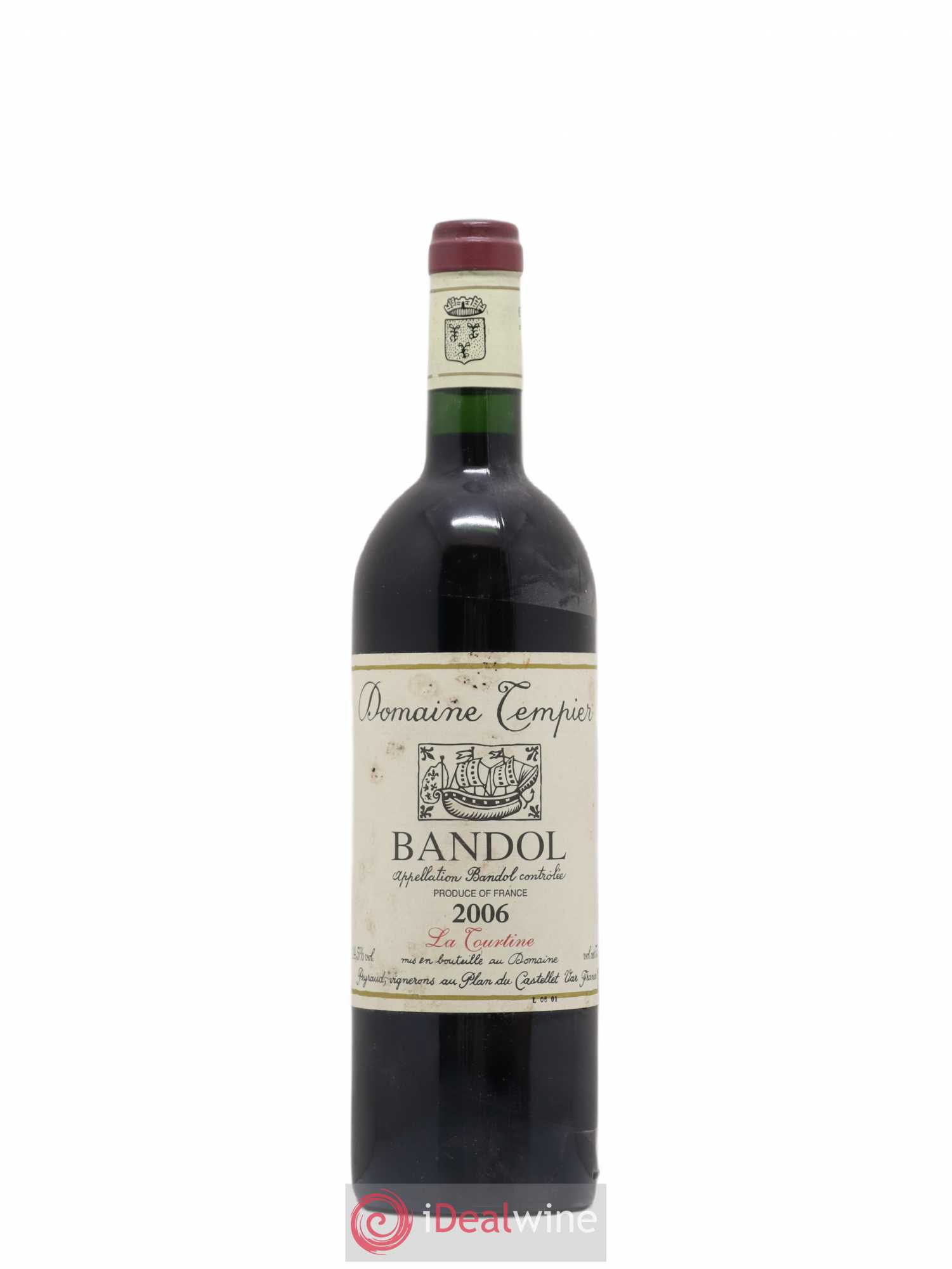 Bandol Domaine Tempier La Tourtine Famille Peyraud 2006 - Lot de 1 bouteille - 0