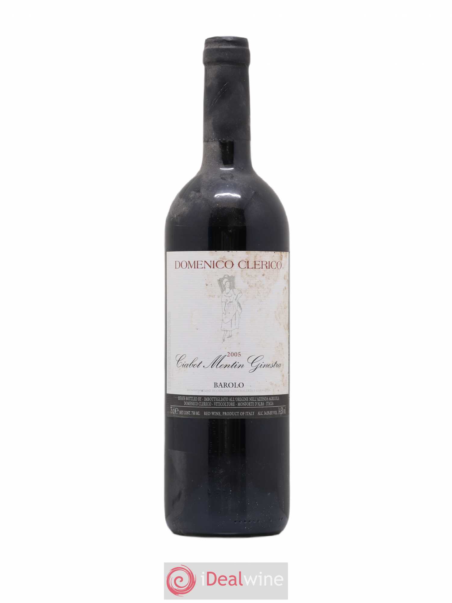 Barolo Ciabot Mentin Ginestra Domenico Clerico 2005 - Posten von 1 Flasche - 0
