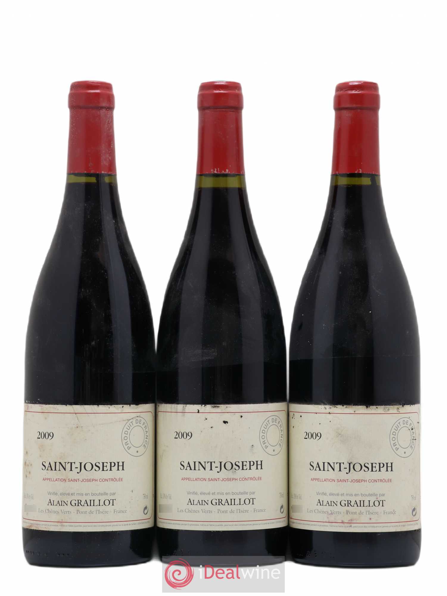 Saint-Joseph Domaine Graillot 2009 - Lot de 3 bouteilles - 0