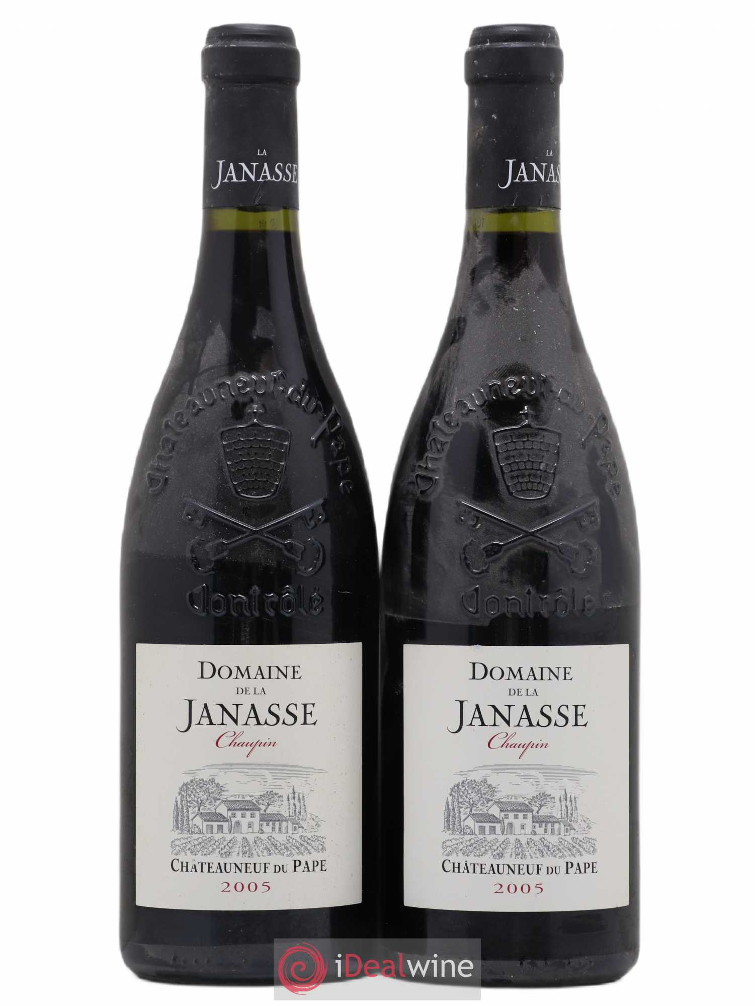 Châteauneuf-du-Pape Cuvée Chaupin La Janasse (Domaine de) 2005 - Lot de 2 bouteilles - 0