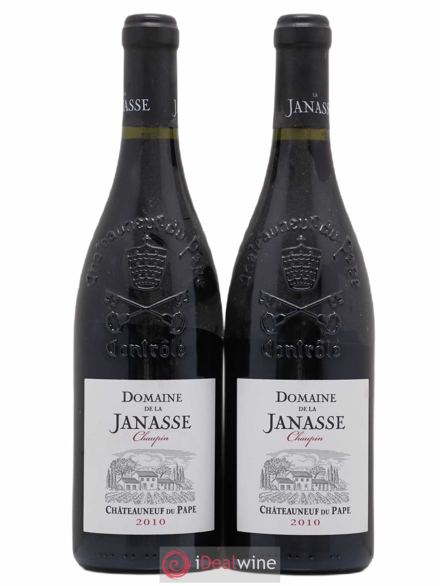 Châteauneuf-du-Pape Cuvée Chaupin La Janasse (Domaine de) 2010 - Lot de 2 bouteilles - 0