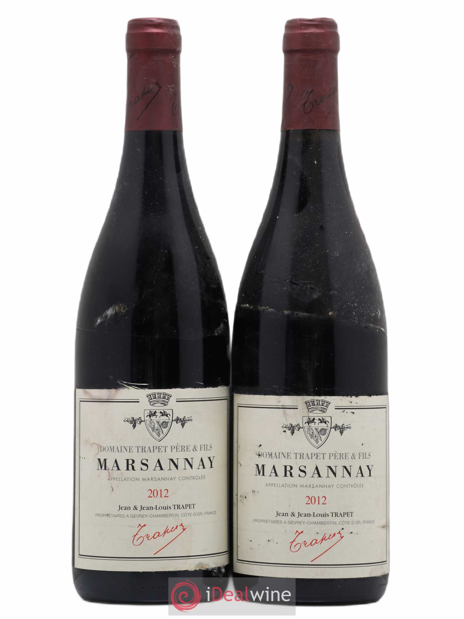 Marsannay Domaine Trapet 2012 - Lot de 2 bouteilles - 0