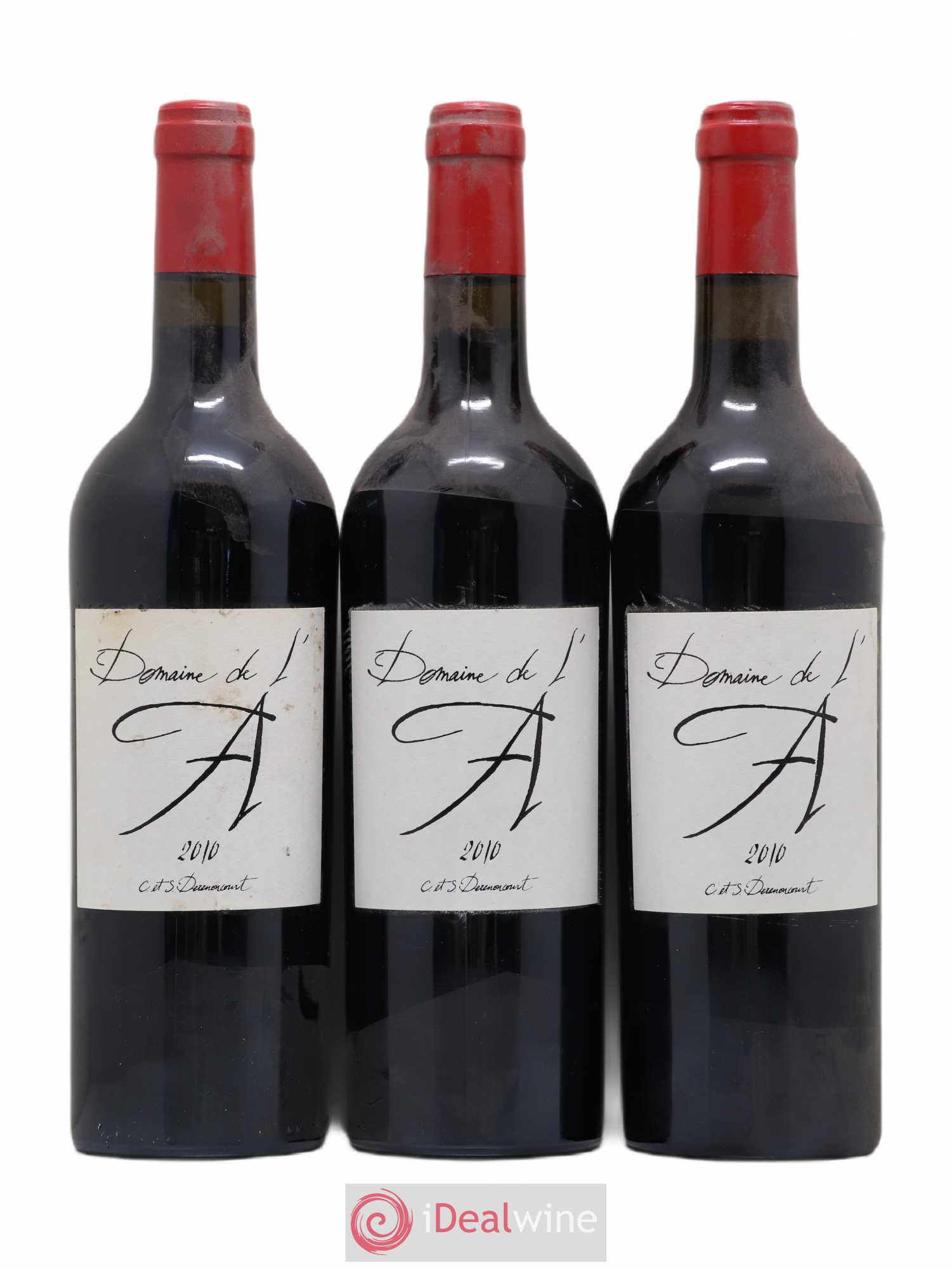 Domaine de l'A 2010 - Lot de 3 bouteilles - 0