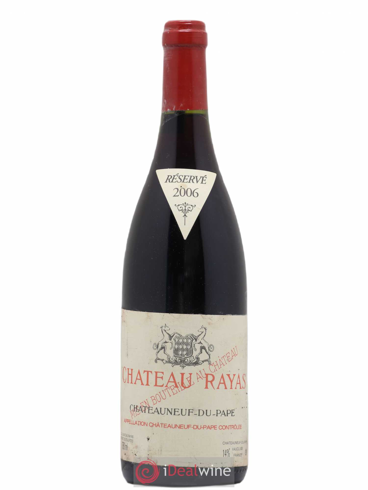Châteauneuf-du-Pape Château Rayas Emmanuel Reynaud 2006 - Lot de 1 bouteille - 0