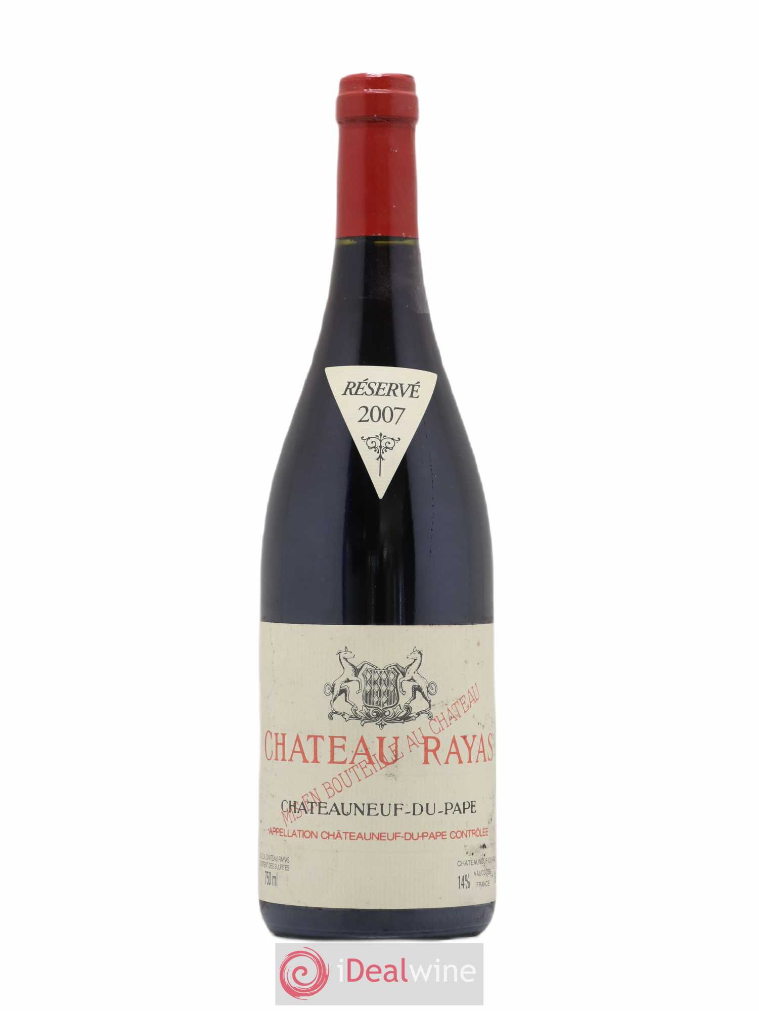 Châteauneuf-du-Pape Château Rayas Emmanuel Reynaud 2007 - Lot de 1 bouteille - 0