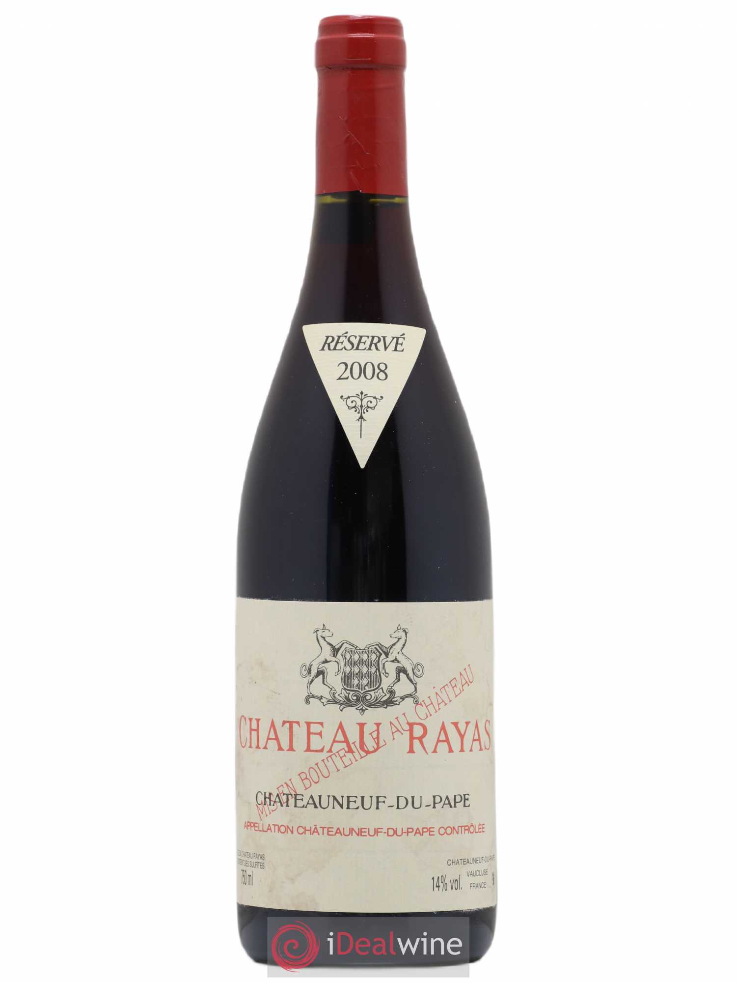 Châteauneuf-du-Pape Château Rayas Emmanuel Reynaud 2008 - Lot de 1 bouteille - 0