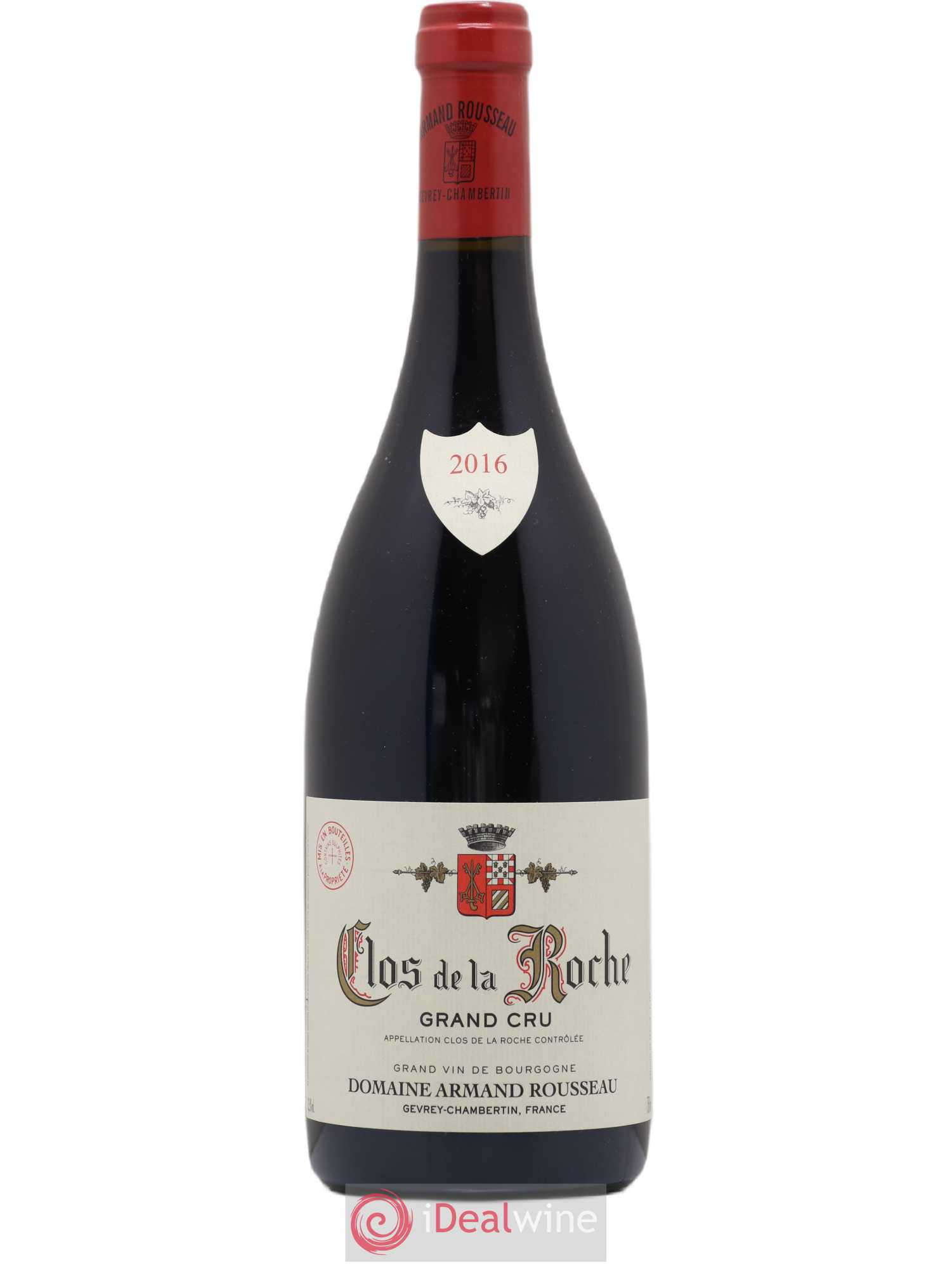 Clos de la Roche Grand Cru Armand Rousseau (Domaine) 2016 - Lot de 1 bouteille - 0