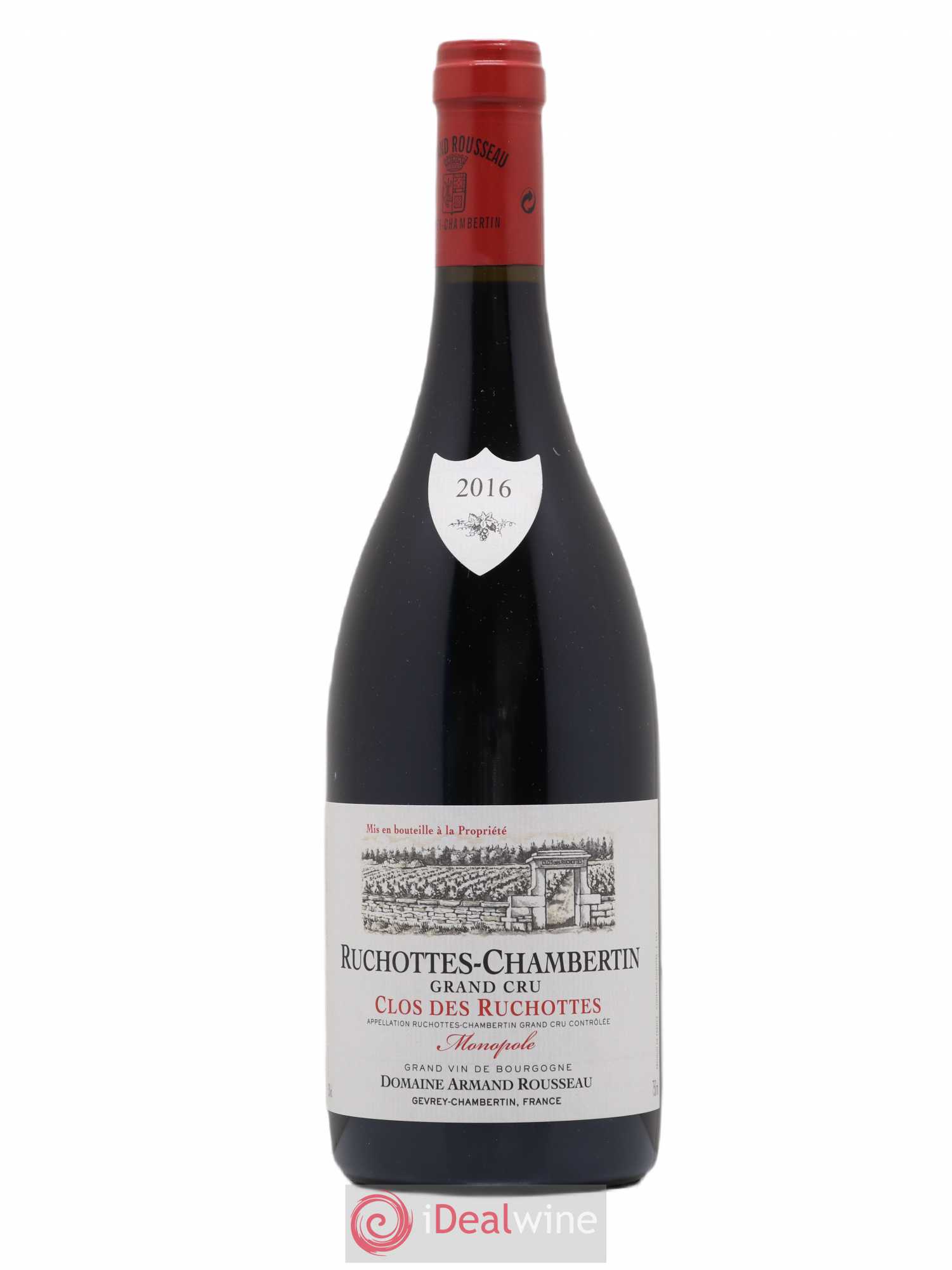 Ruchottes-Chambertin Grand Cru Clos des Ruchottes Armand Rousseau (Domaine) 2016 - Posten von 1 Flasche - 0
