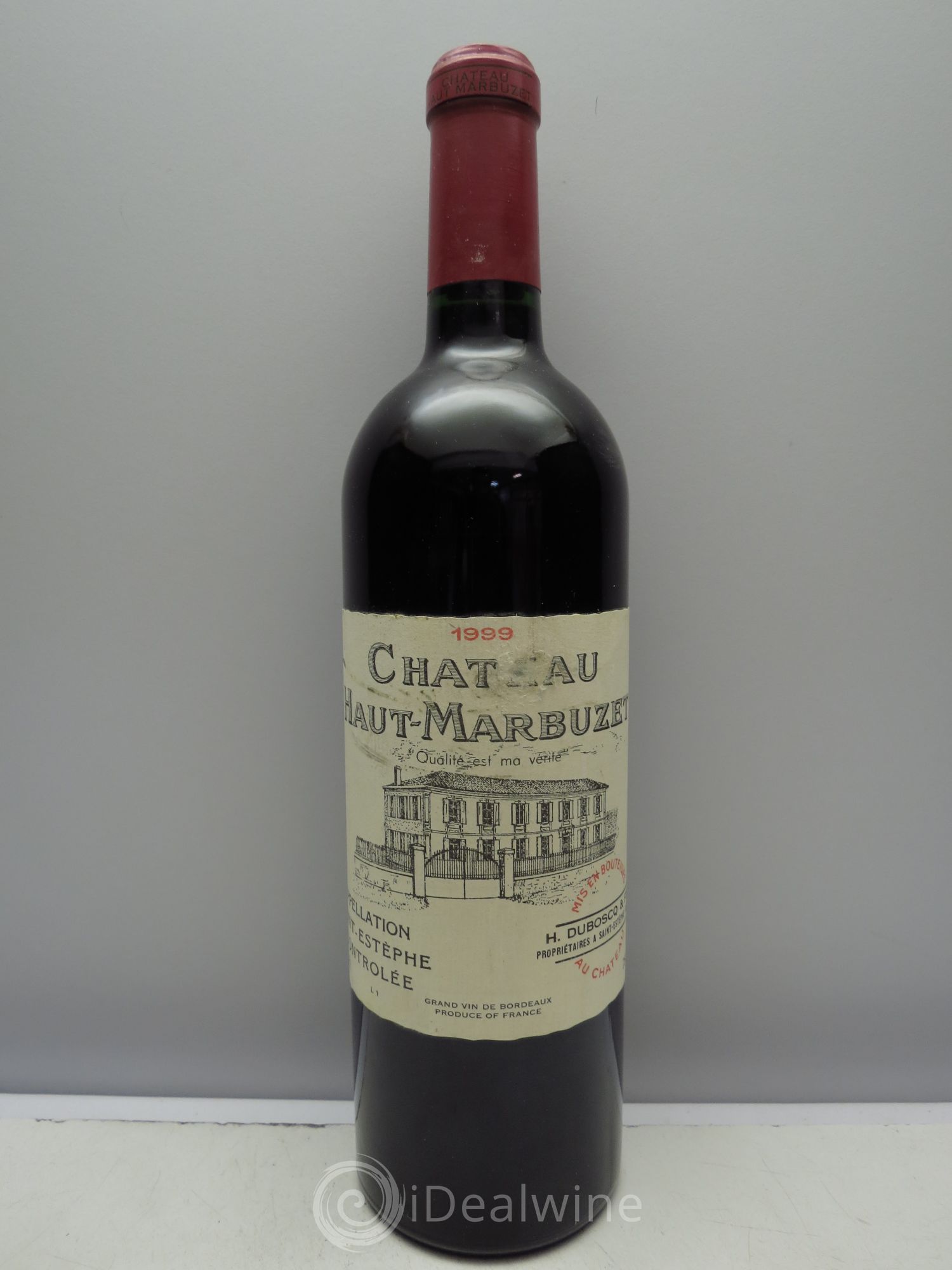 Château Haut Marbuzet 1999 - Lot de 1 bouteille - 0