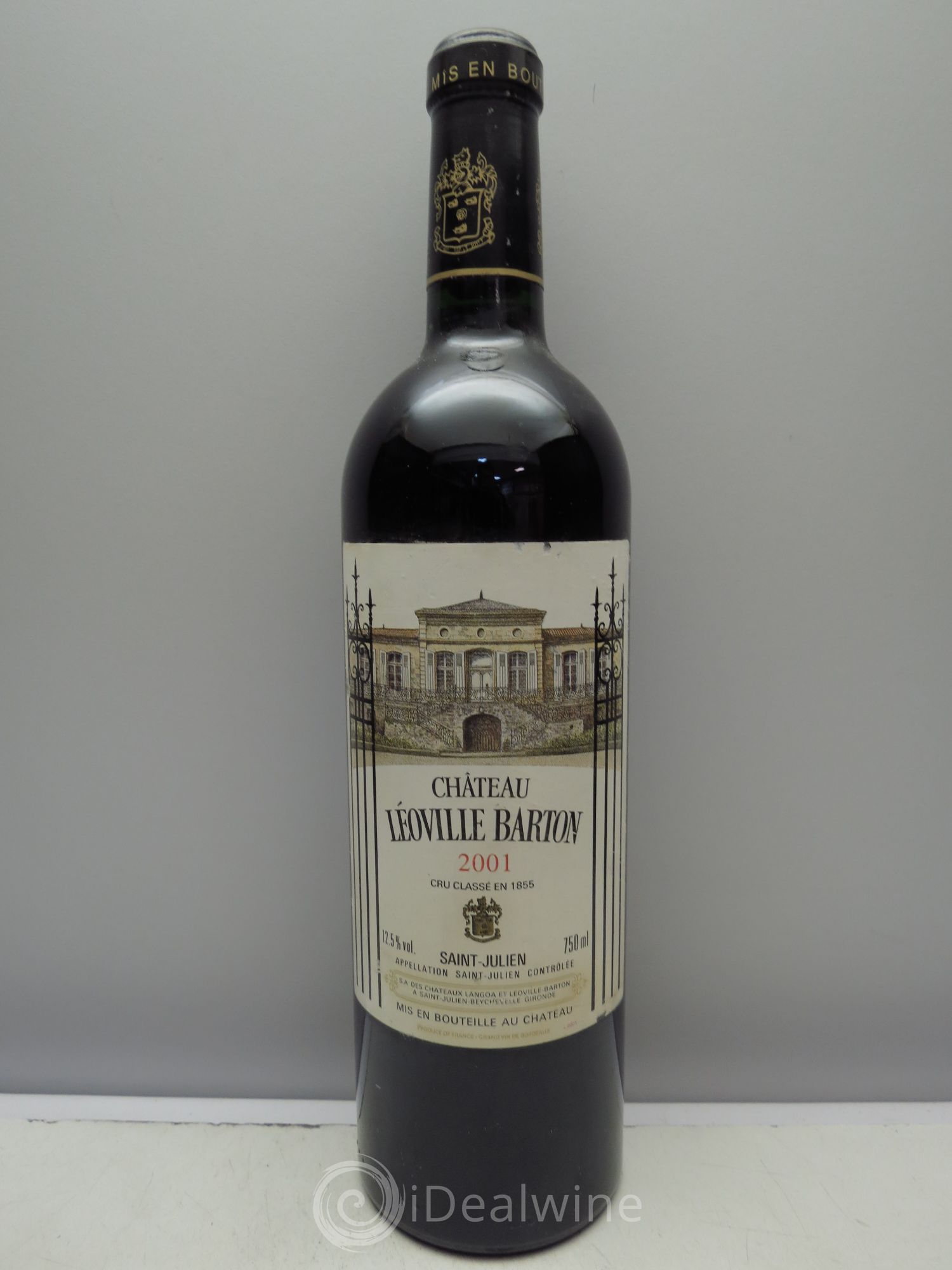 Château Léoville Barton 2ème Grand Cru Classé 2001 - Lot de 1 bouteille - 0