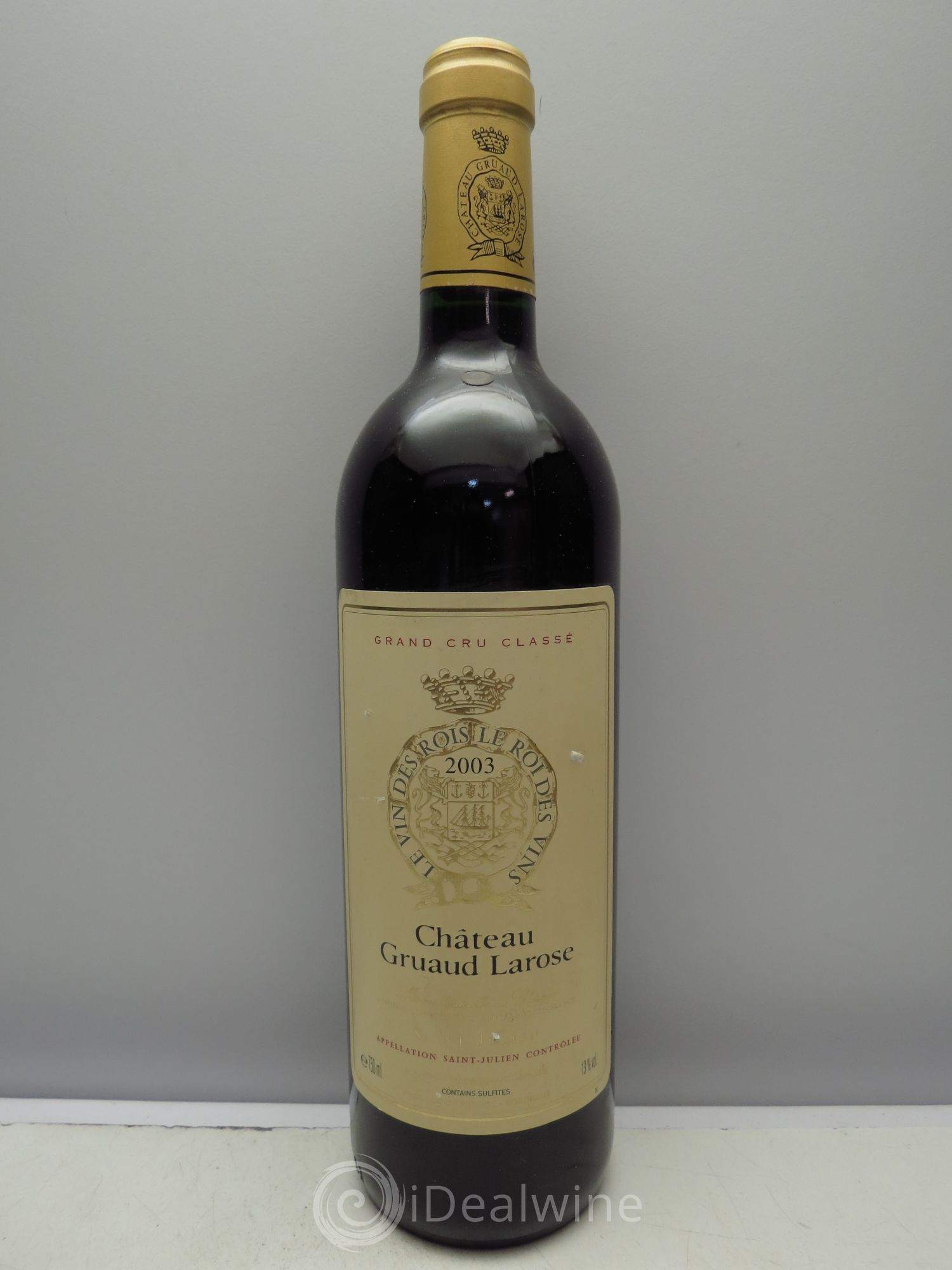 Château Gruaud Larose 2ème Grand Cru Classé 2003 - Lot de 1 bouteille - 0