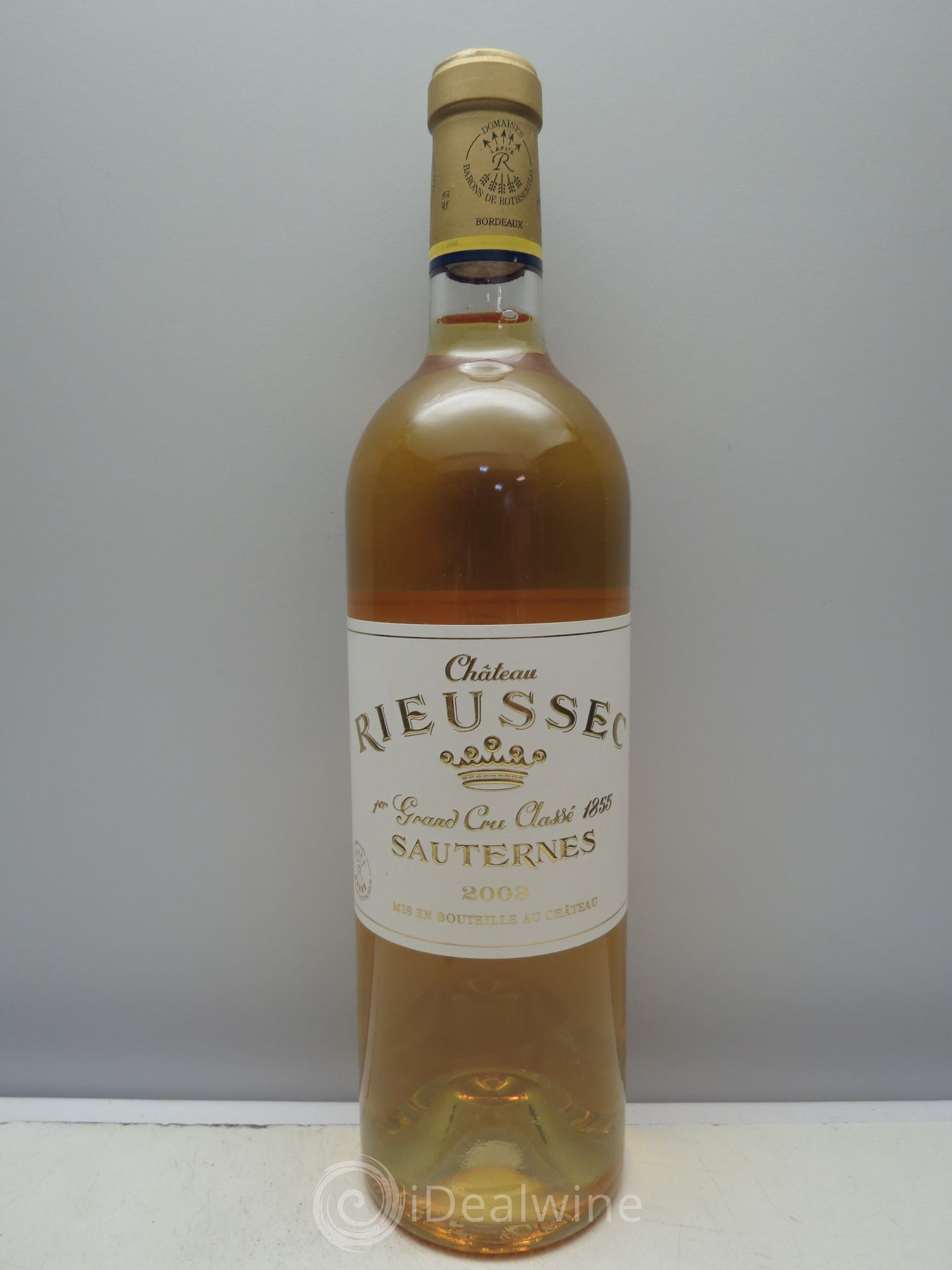 Château Rieussec 1er Grand Cru Classé 2003 - Posten von 1 Flasche - 0