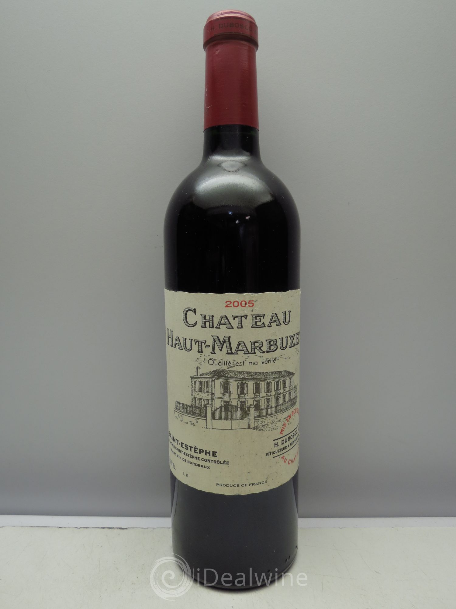 Château Haut Marbuzet 2005 - Lot de 1 bouteille - 0