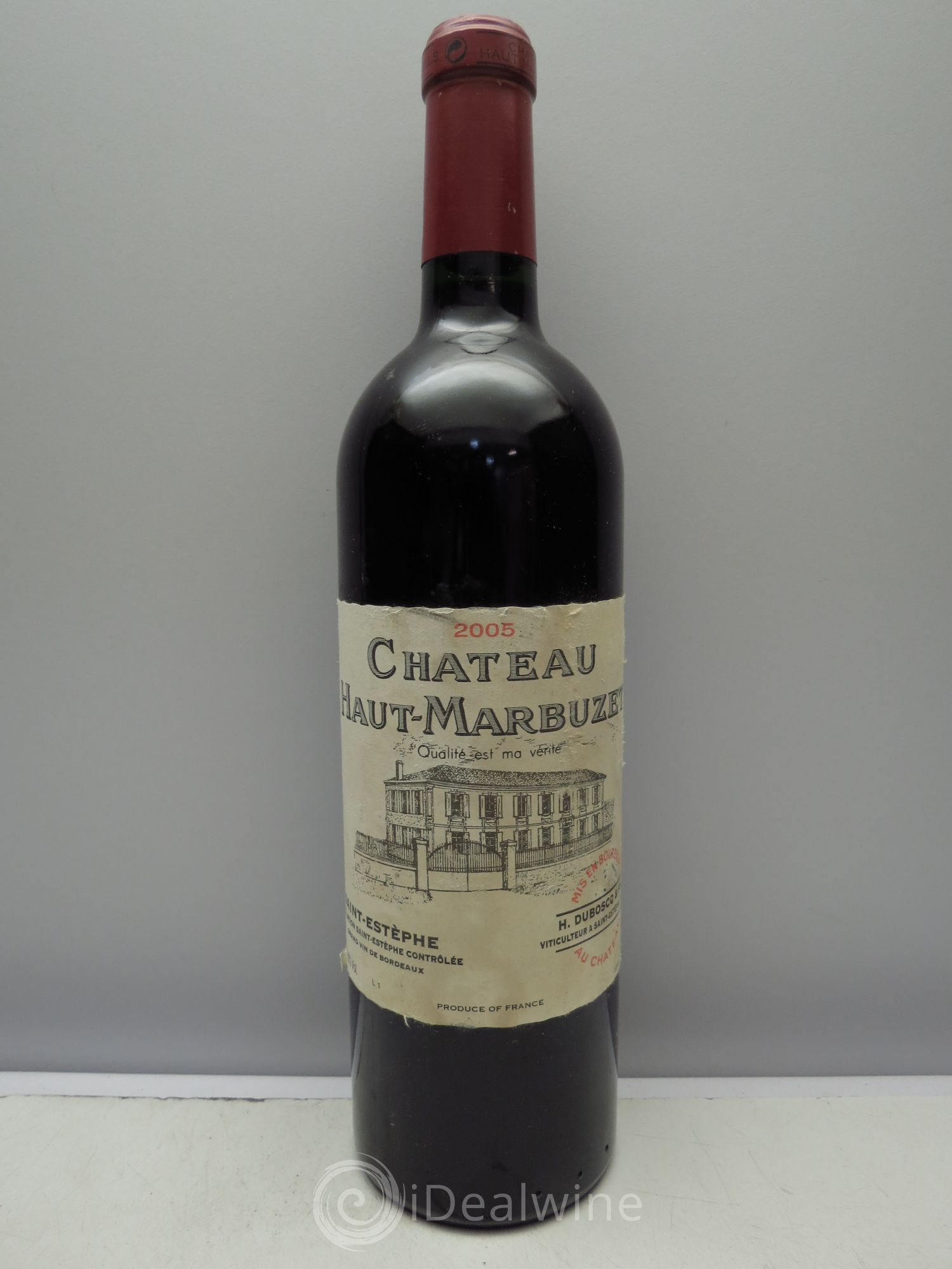 Château Haut Marbuzet 2005 - Lot de 1 bouteille - 0