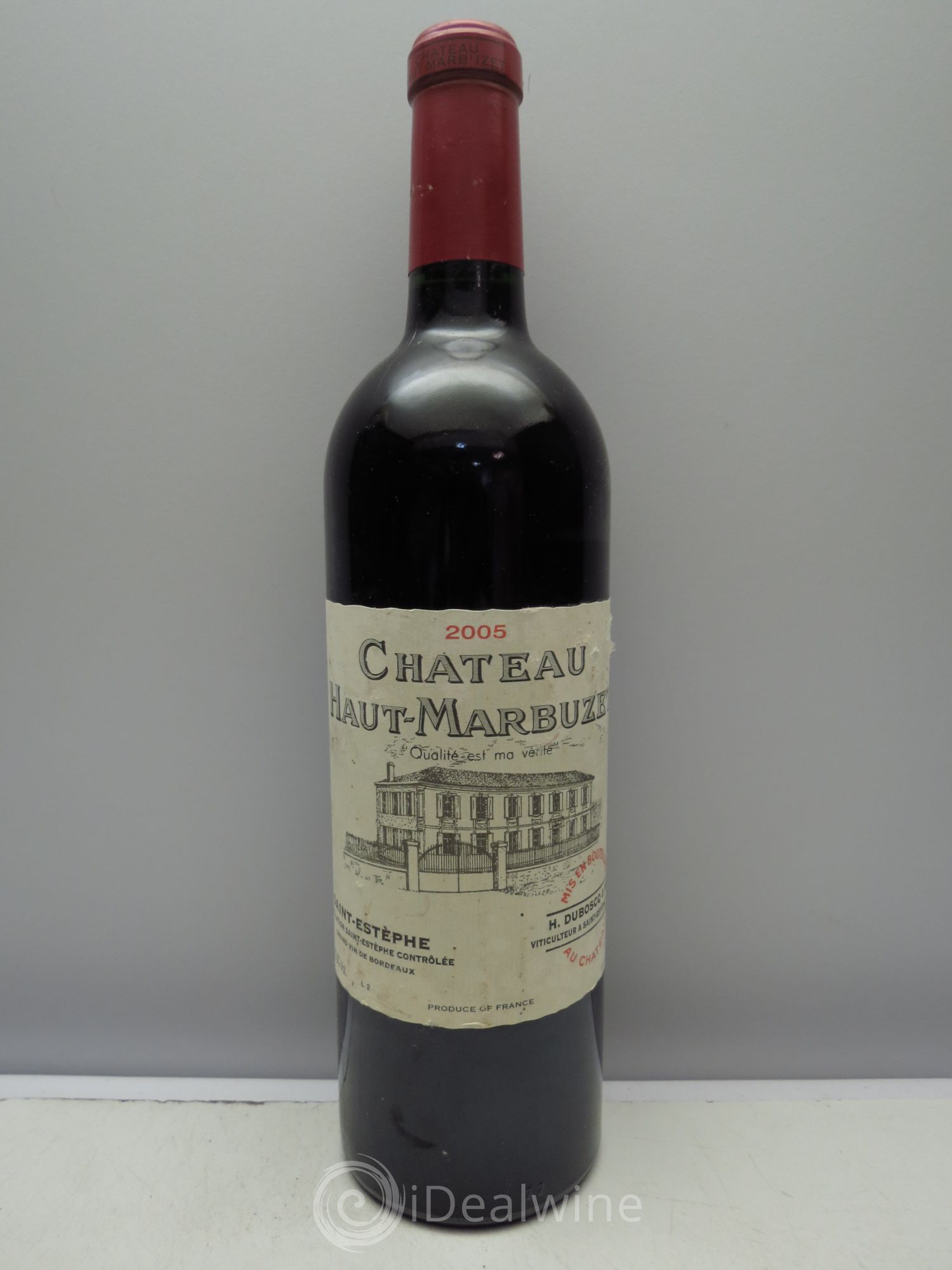 Château Haut Marbuzet 2005 - Lot de 1 bouteille - 0