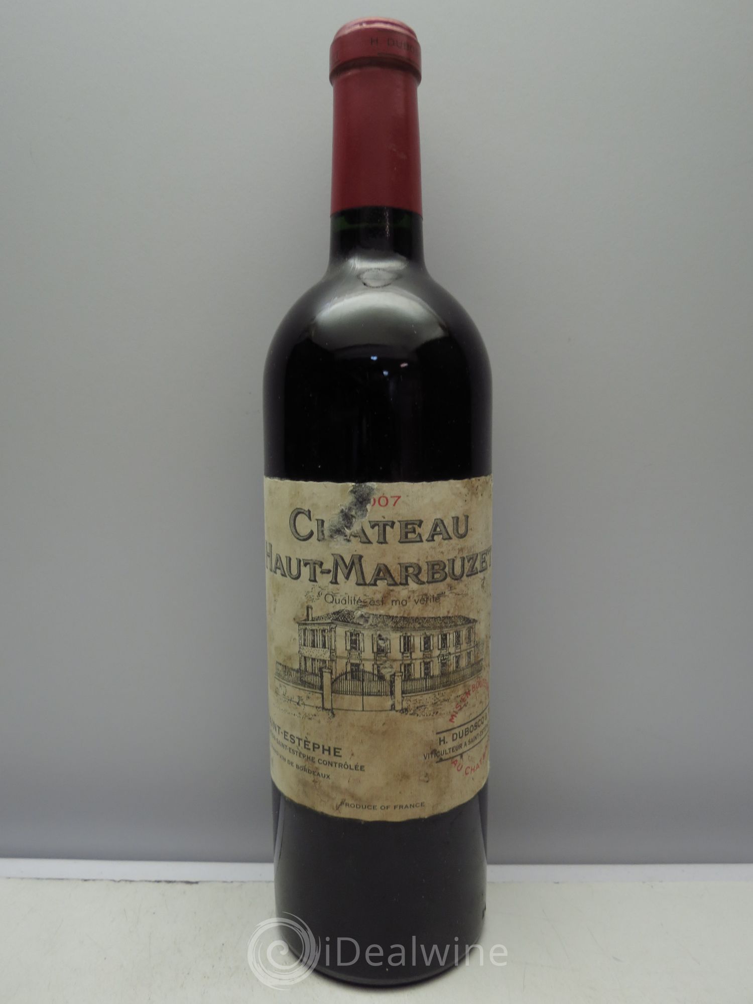 Château Haut Marbuzet 2007 - Lot de 1 bouteille - 0