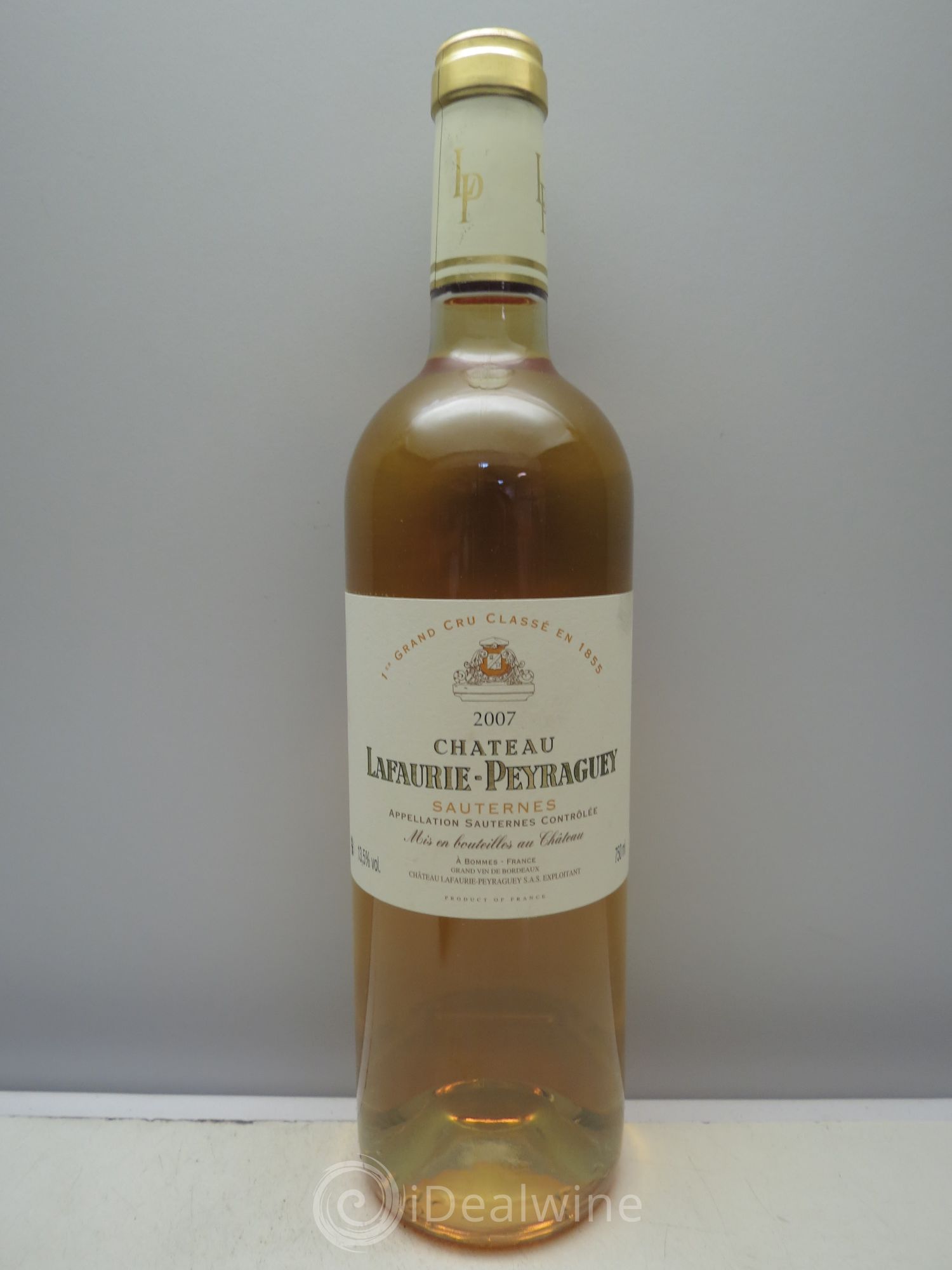 Château Lafaurie-Peyraguey 1er Grand Cru Classé 2007 - Lotto di 1 bottiglia - 0