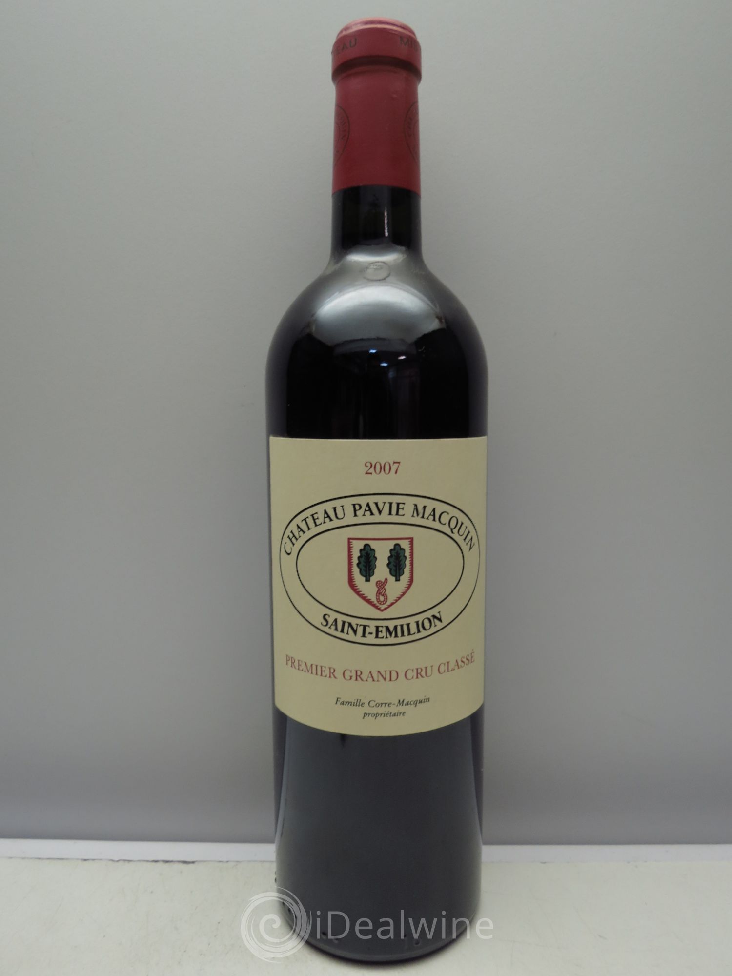 Château Pavie Macquin 1er Grand Cru Classé B 2007 - Lot de 1 bouteille - 0