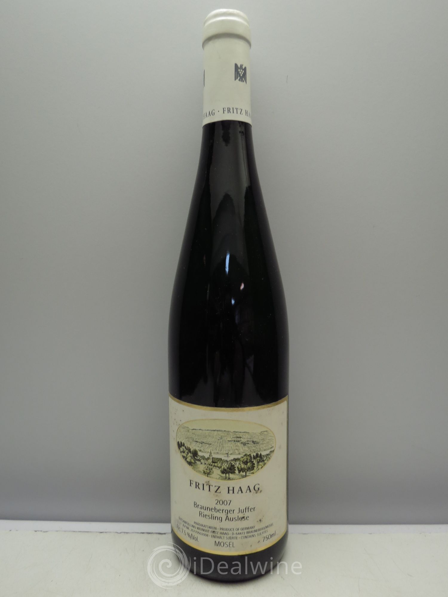 Riesling Weingut Fritz Haag Brauneberger Juffer Riesling Auslese 2007 - Posten von 1 Flasche - 0