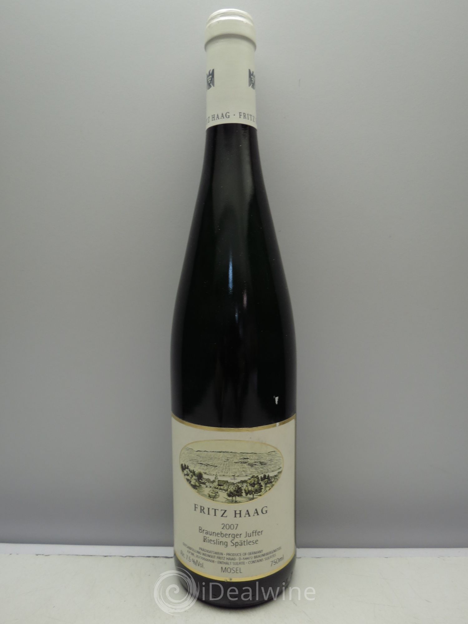 Riesling Weingut Fritz Haag Brauneberger Juffer Riesling Spätlese 2007 - Lot of 1 bottle - 0