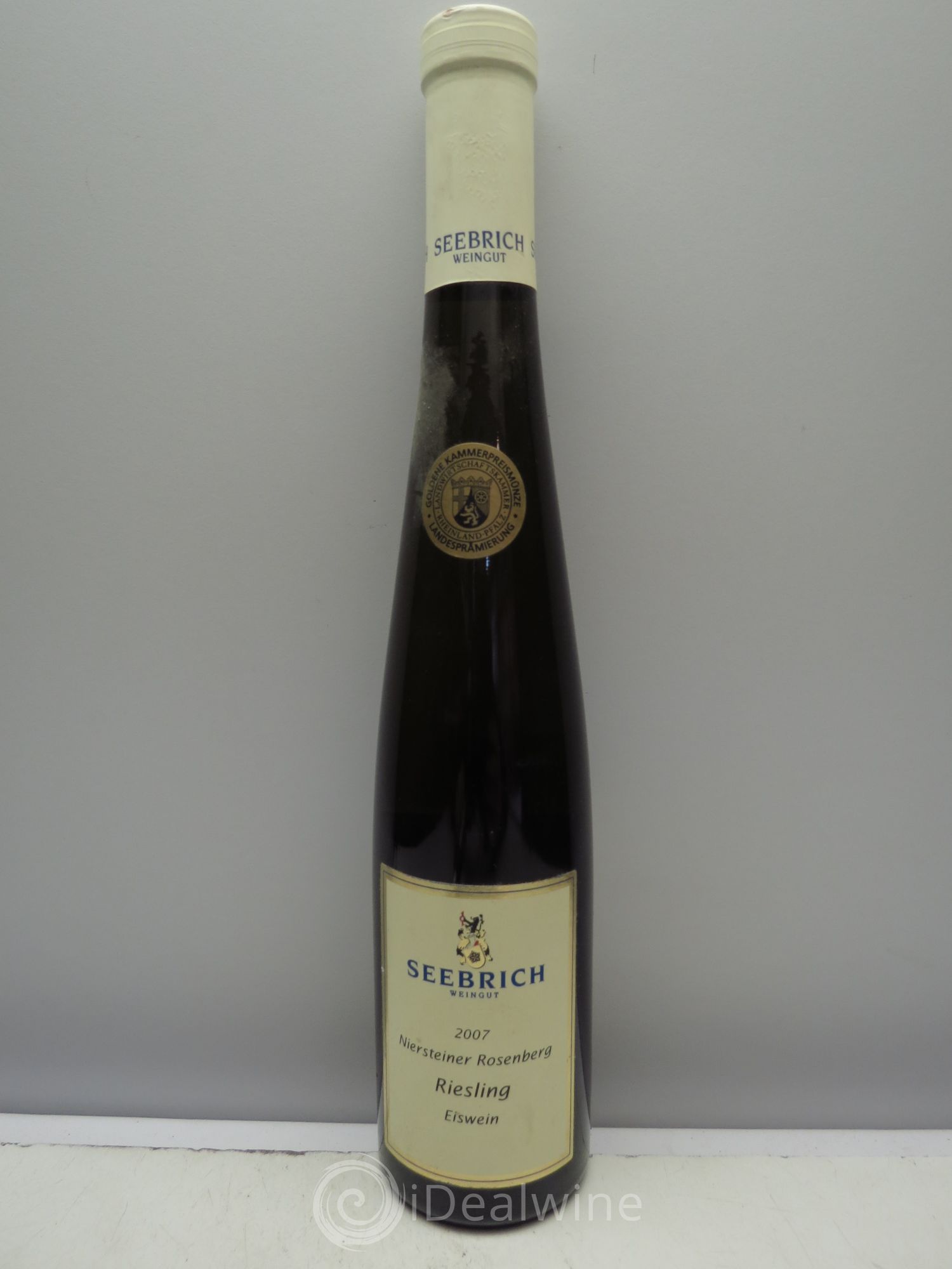 Riesling Weingut Heinrich Seebrich Niersteiner Rosenberg Riesling Eiswein 2007 - Lot of 1 half-bottle - 0