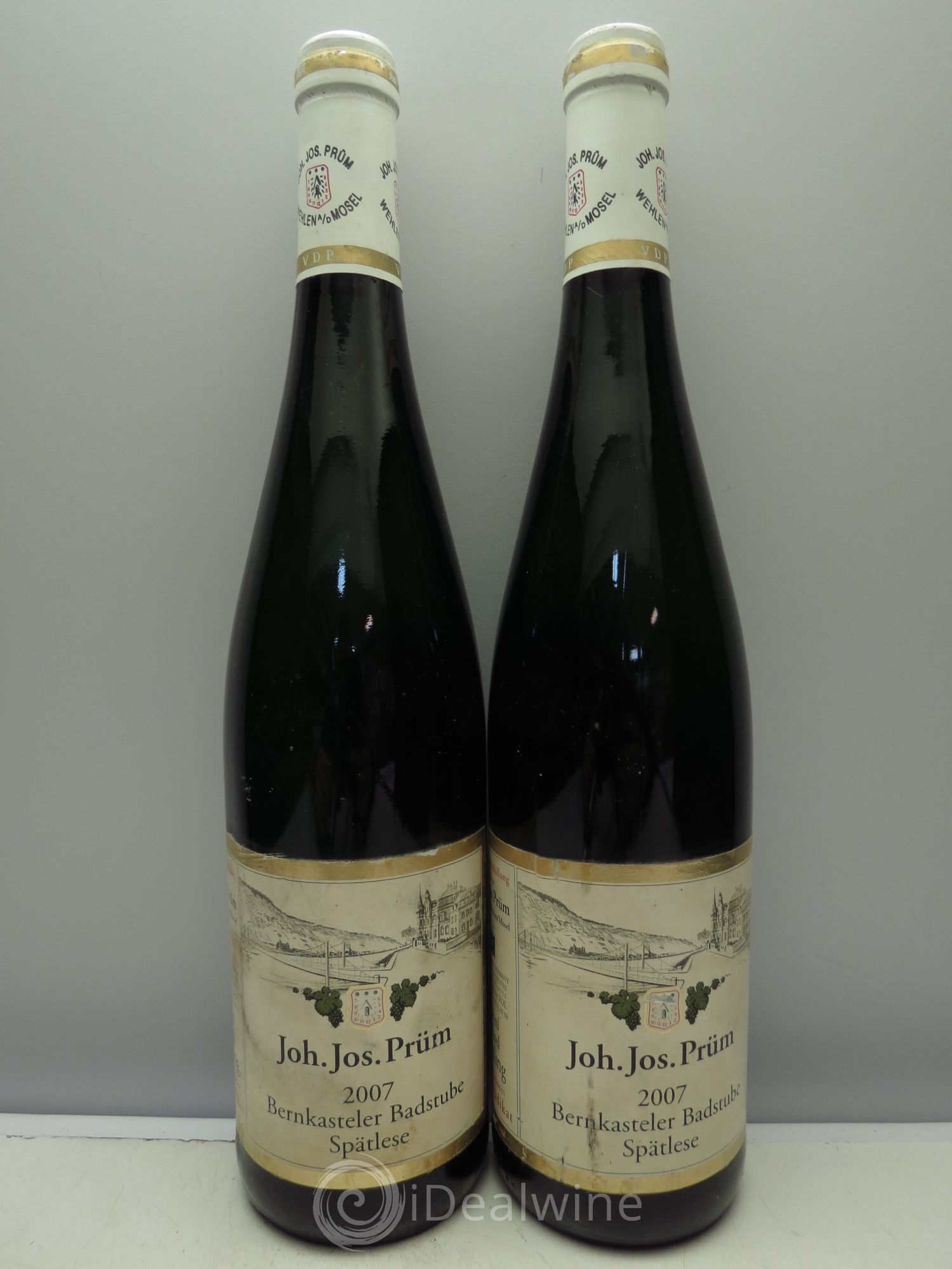 Riesling Weingut J.J. Prüm Bernkasteler Badstube Riesling Spätlese 2007 - Posten von 2 Flaschen - 0