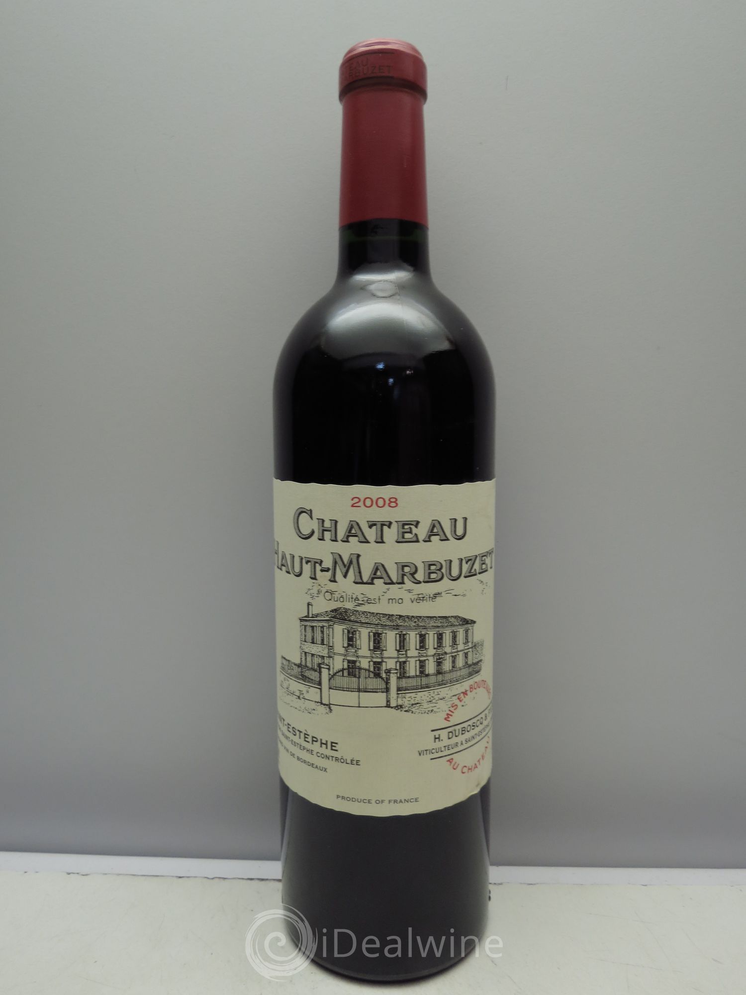 Château Haut Marbuzet 2008 - Lot de 1 bouteille - 0