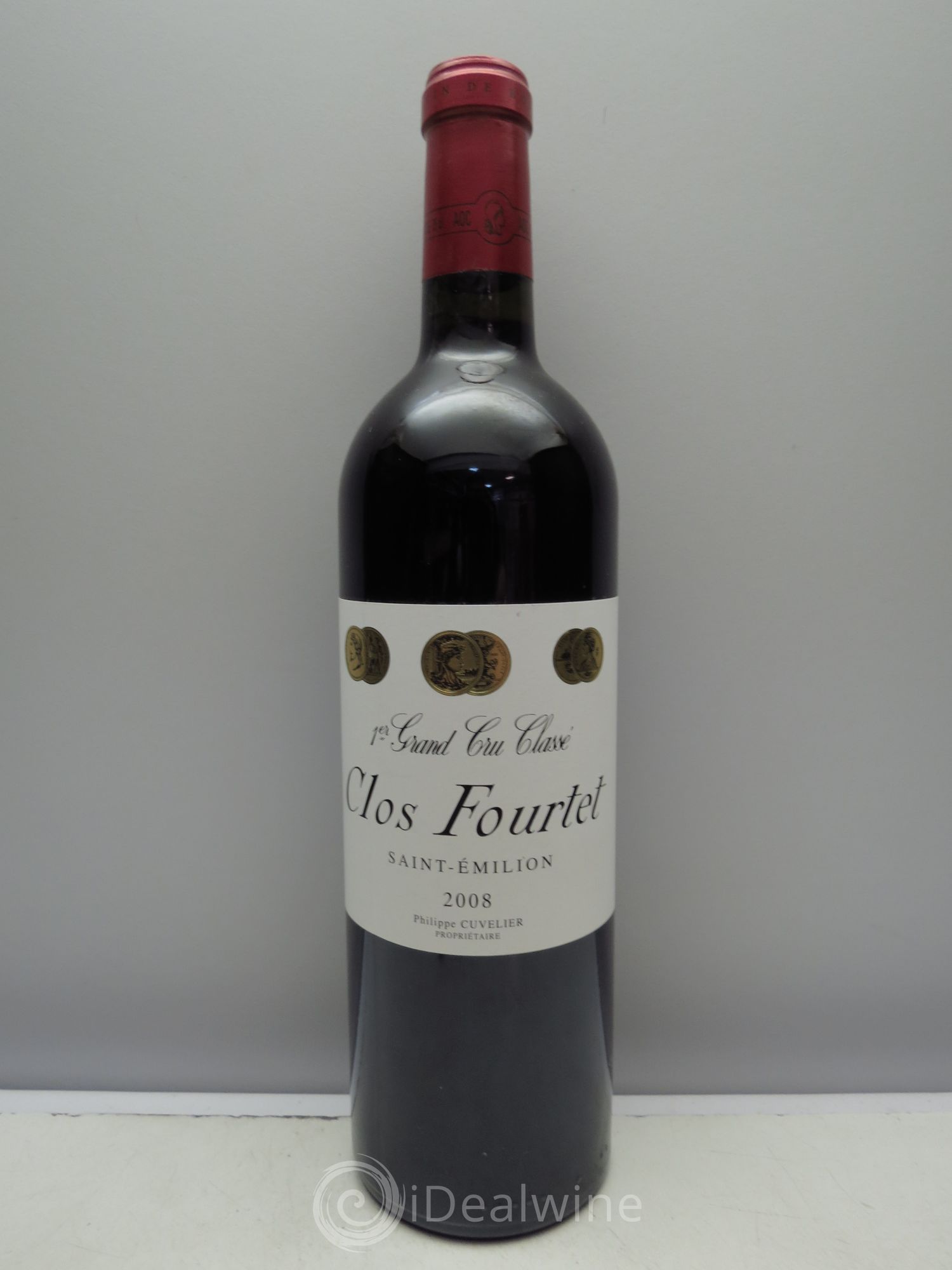 Clos Fourtet 1er Grand Cru Classé B 2008 - Lot de 1 bouteille - 0