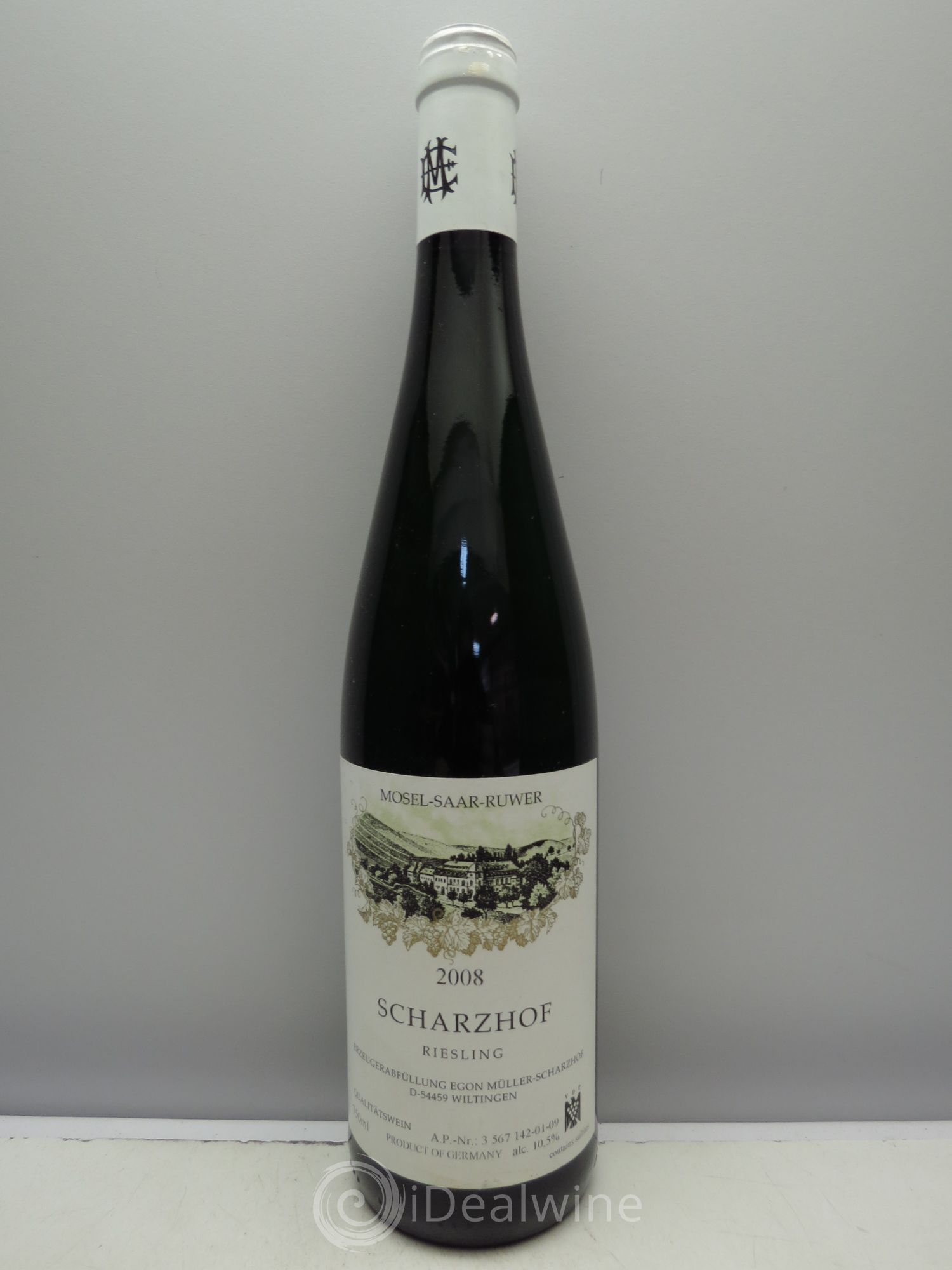Riesling Weingut Egon Müller Scharzhof Riesling QBA 2008 - Posten von 1 Flasche - 0