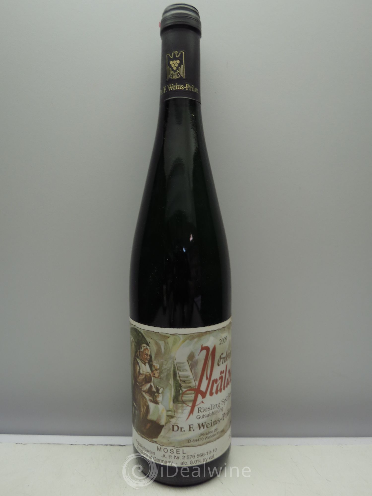 Riesling Weingut Dr Weins-Prüm Erdener Prälät Spätlese 2009 - Posten von 1 Flasche - 0