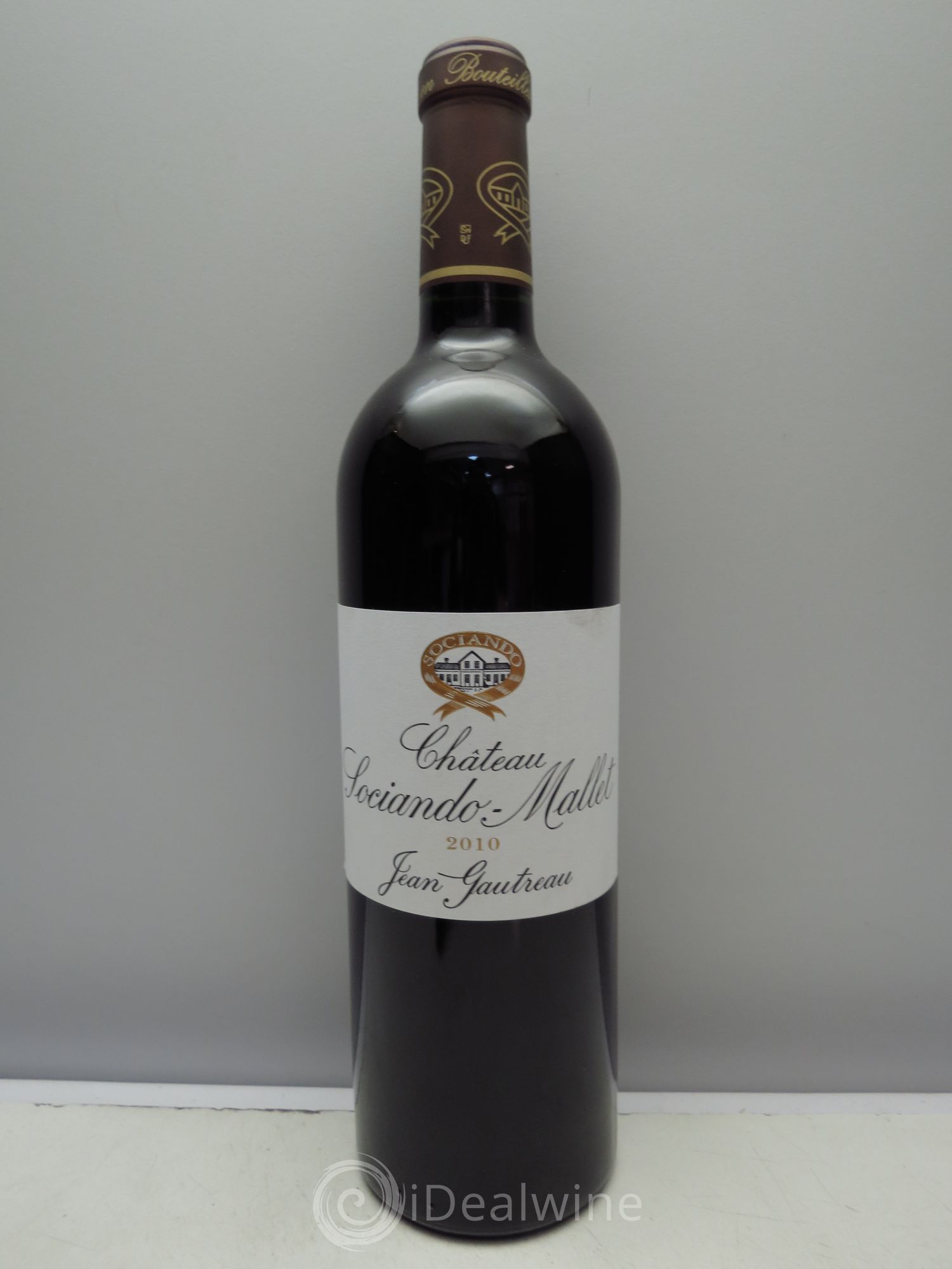 Château Sociando Mallet 2010 - Lot de 1 bouteille - 0