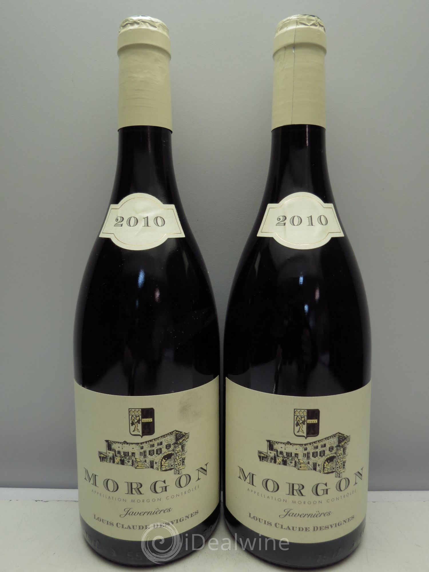 Morgon Javernières - Louis Claude Desvignes 2010 - Posten von 2 Flaschen - 0