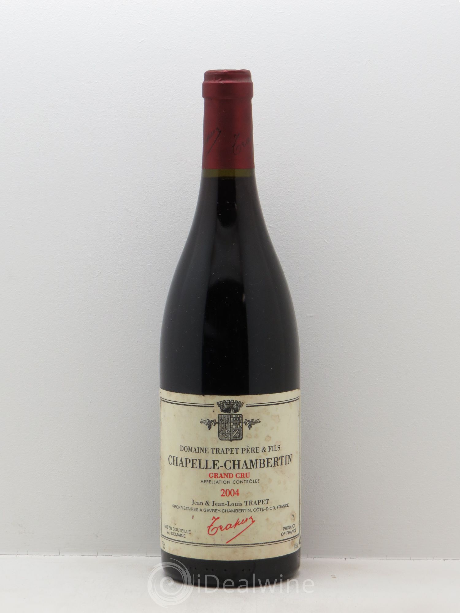Chapelle-Chambertin Grand Cru 2004 - Lot de 1 bouteille - 0