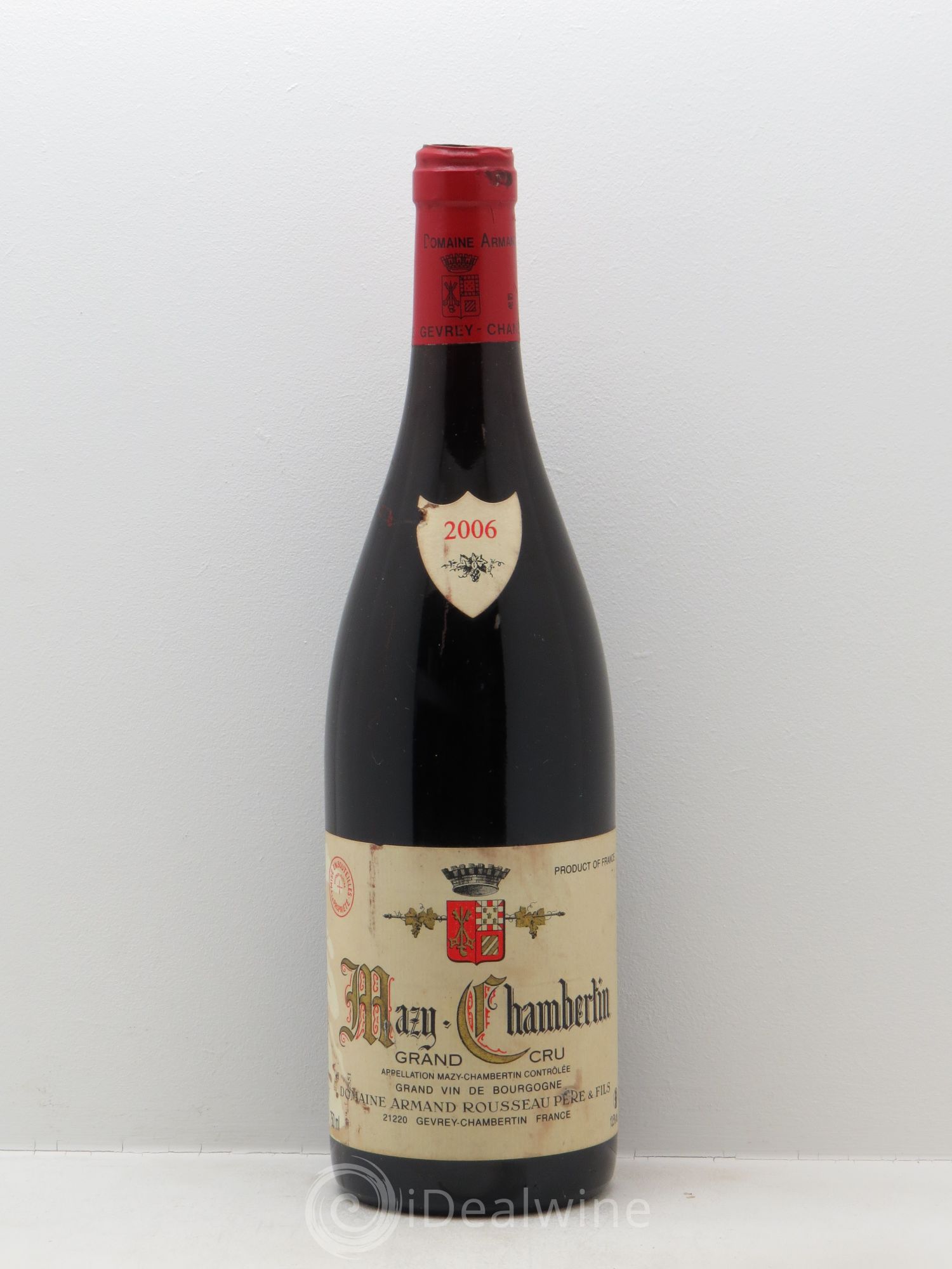 Mazis-Chambertin Grand Cru Armand Rousseau (Domaine) 2006 - Lot de 1 bouteille - 0