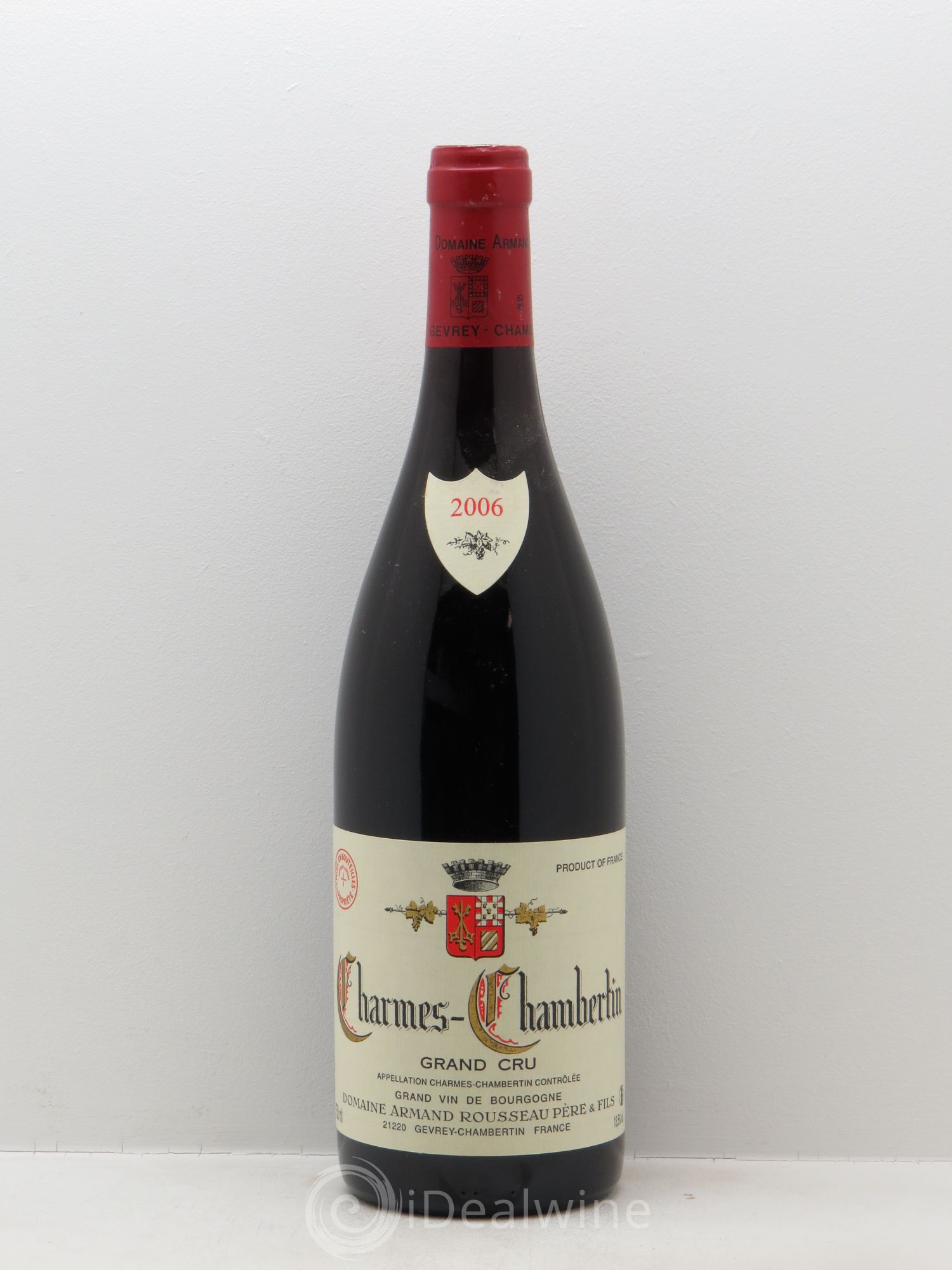 Charmes-Chambertin Grand Cru Armand Rousseau (Domaine) 2006 - Lot de 1 bouteille - 0