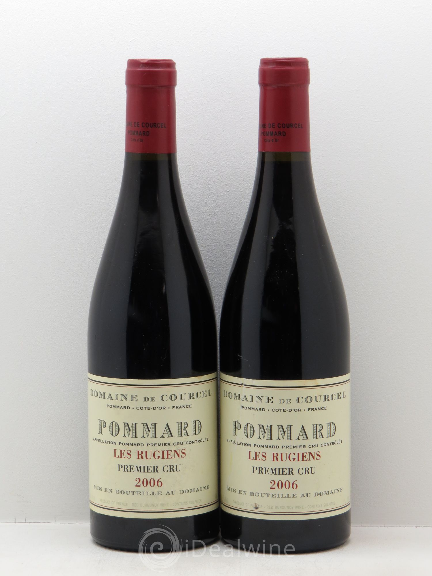 Pommard 1er Cru Les Rugiens de Courcel (Domaine) 2006 - Lot de 2 bouteilles - 0