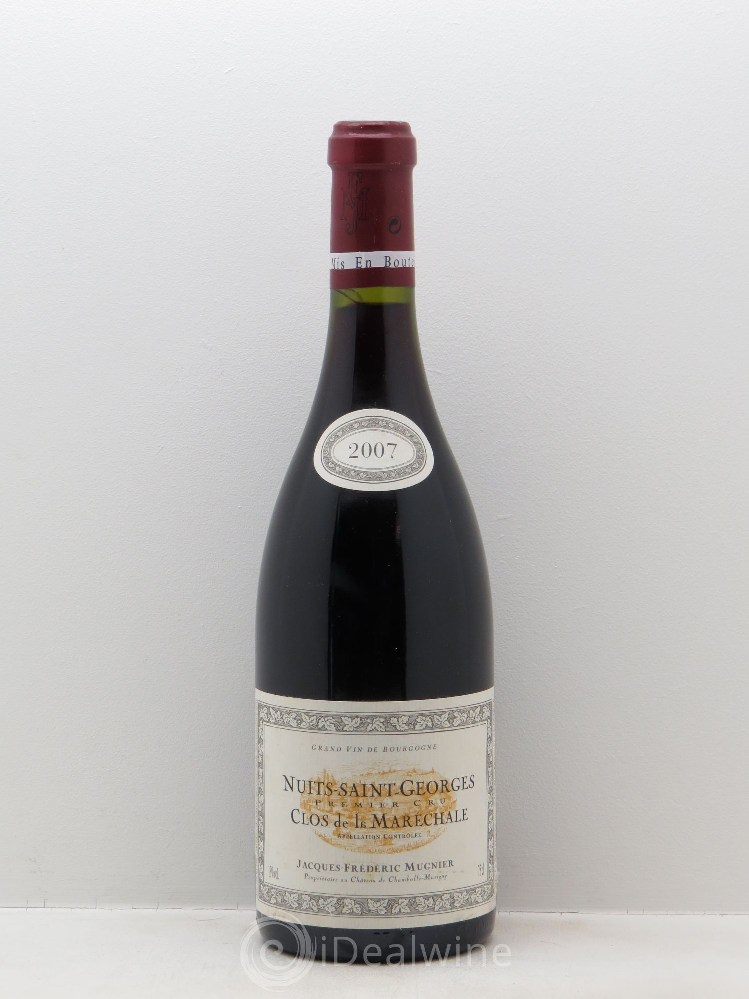 Nuits-Saint-Georges 1er Cru Clos de La Maréchale Jacques-Frédéric Mugnier 2007 - Lot de 1 bouteille - 0