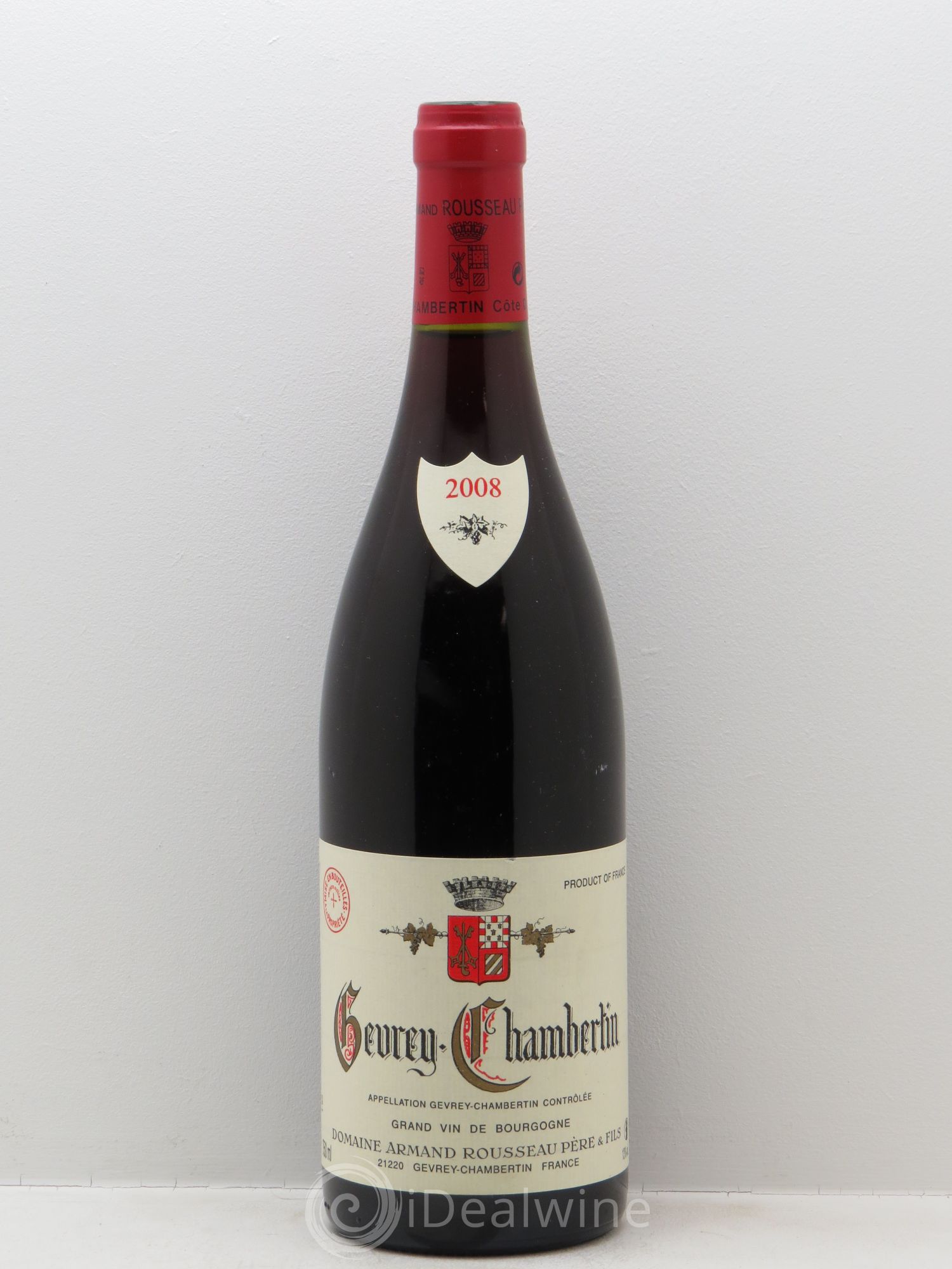 Gevrey-Chambertin Domaine Armand Rousseau 2008 - Lot de 1 bouteille - 0