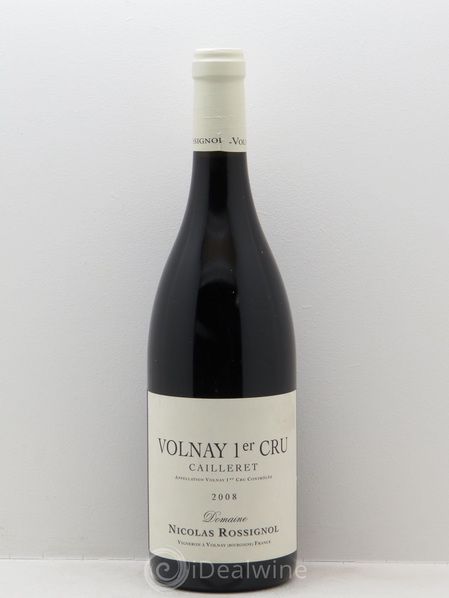 Volnay 1er Cru Domaine Nicolas Rossignol 2008 - Lot de 1 bouteille - 0