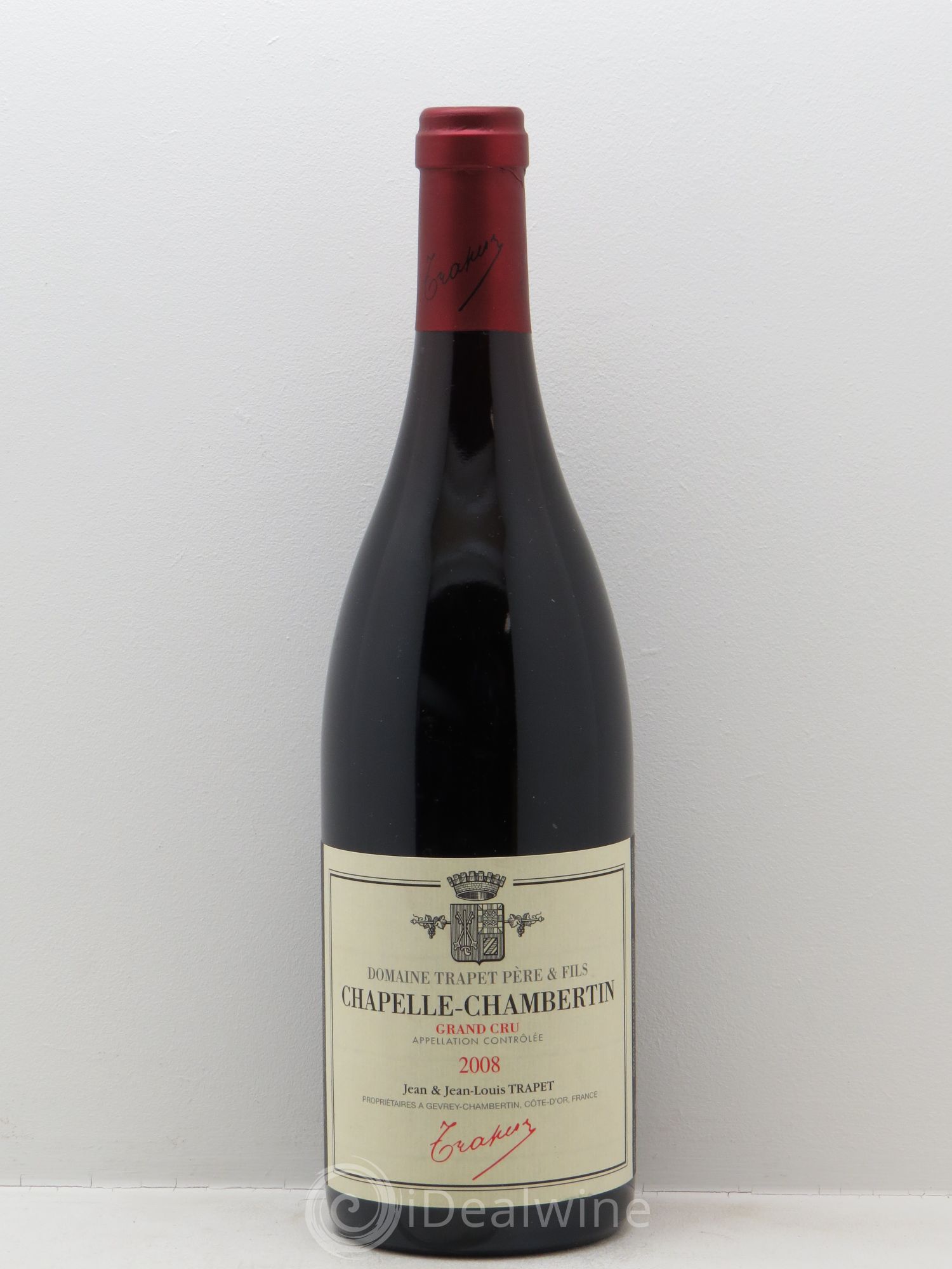 Chapelle-Chambertin Grand Cru 2008 - Lot de 1 bouteille - 0