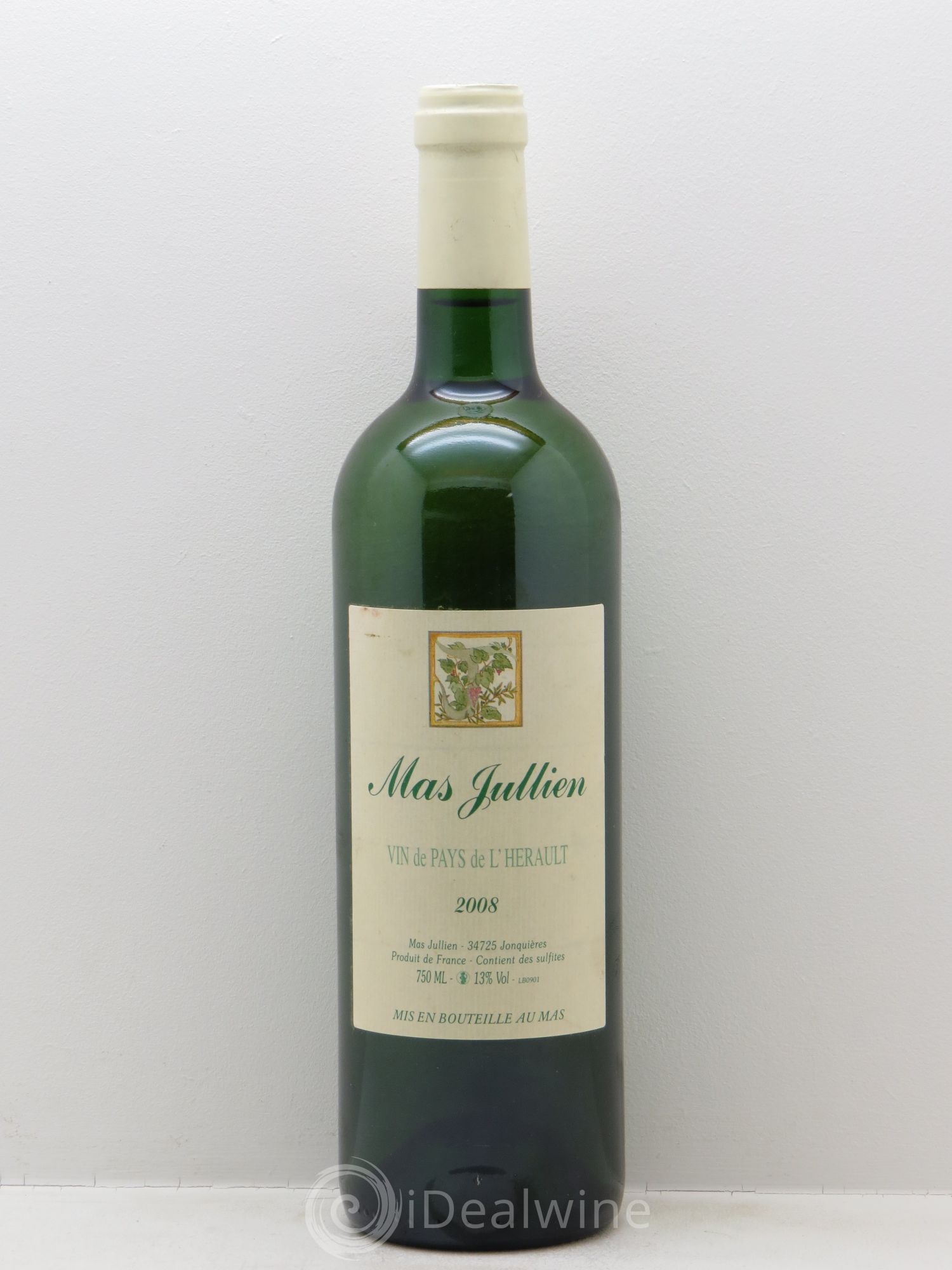 Terrasses du Larzac Mas Jullien Olivier Jullien 2008 - Lot de 1 bouteille - 0