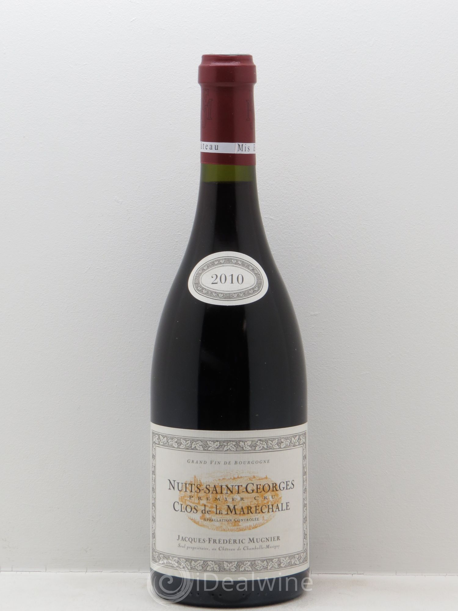 Nuits-Saint-Georges 1er Cru Clos de La Maréchale Jacques-Frédéric Mugnier 2010 - Lot de 1 bouteille - 0