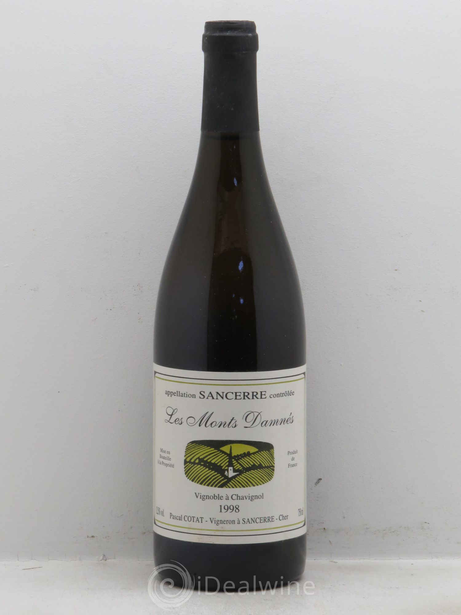 Sancerre Pascal Cotat Les monts damnés 1998 - Posten von 1 Flasche - 0