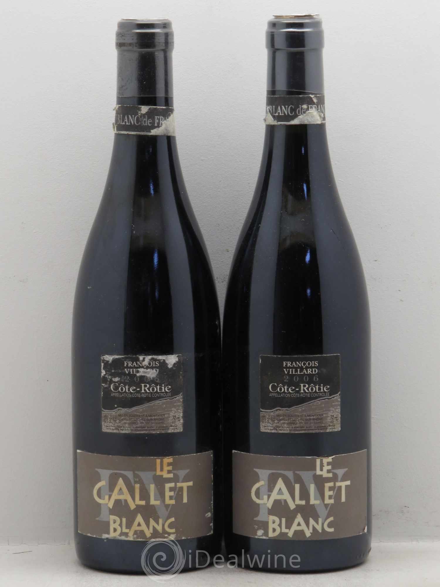 Côte-Rôtie Le Gallet Blanc François Villard 2006 - Lot de 2 bouteilles - 0